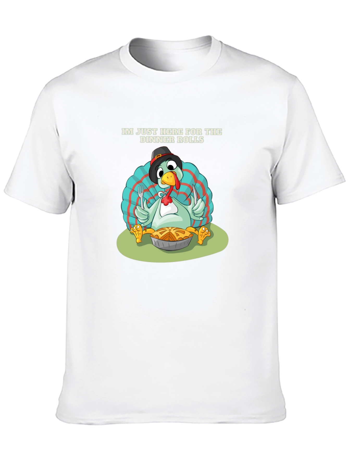 Funny Thanksgiving Turkey Dinner Rolls T-Shirt