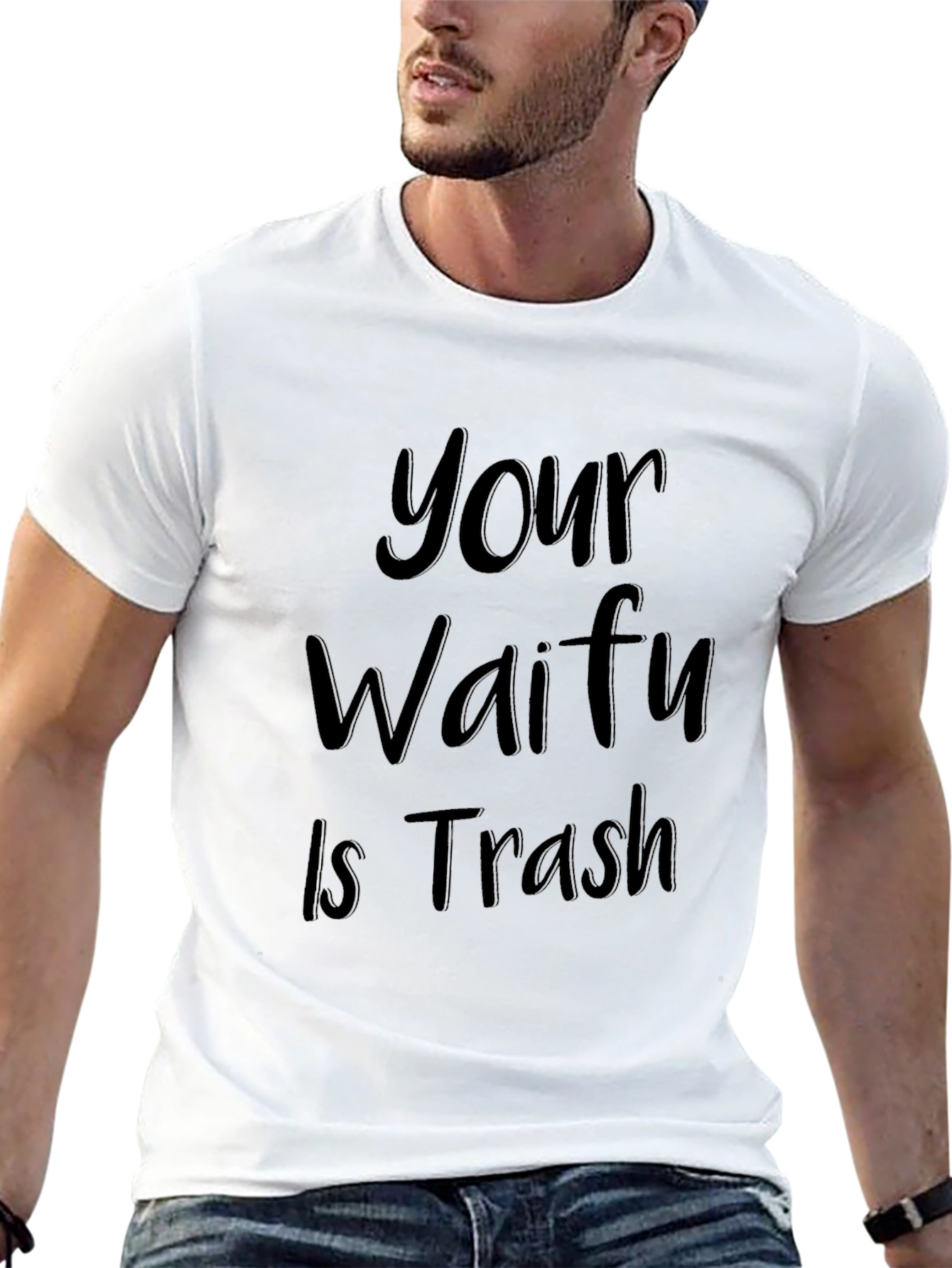 Your Waifu Is Trash - Funny Anime T-Shirt