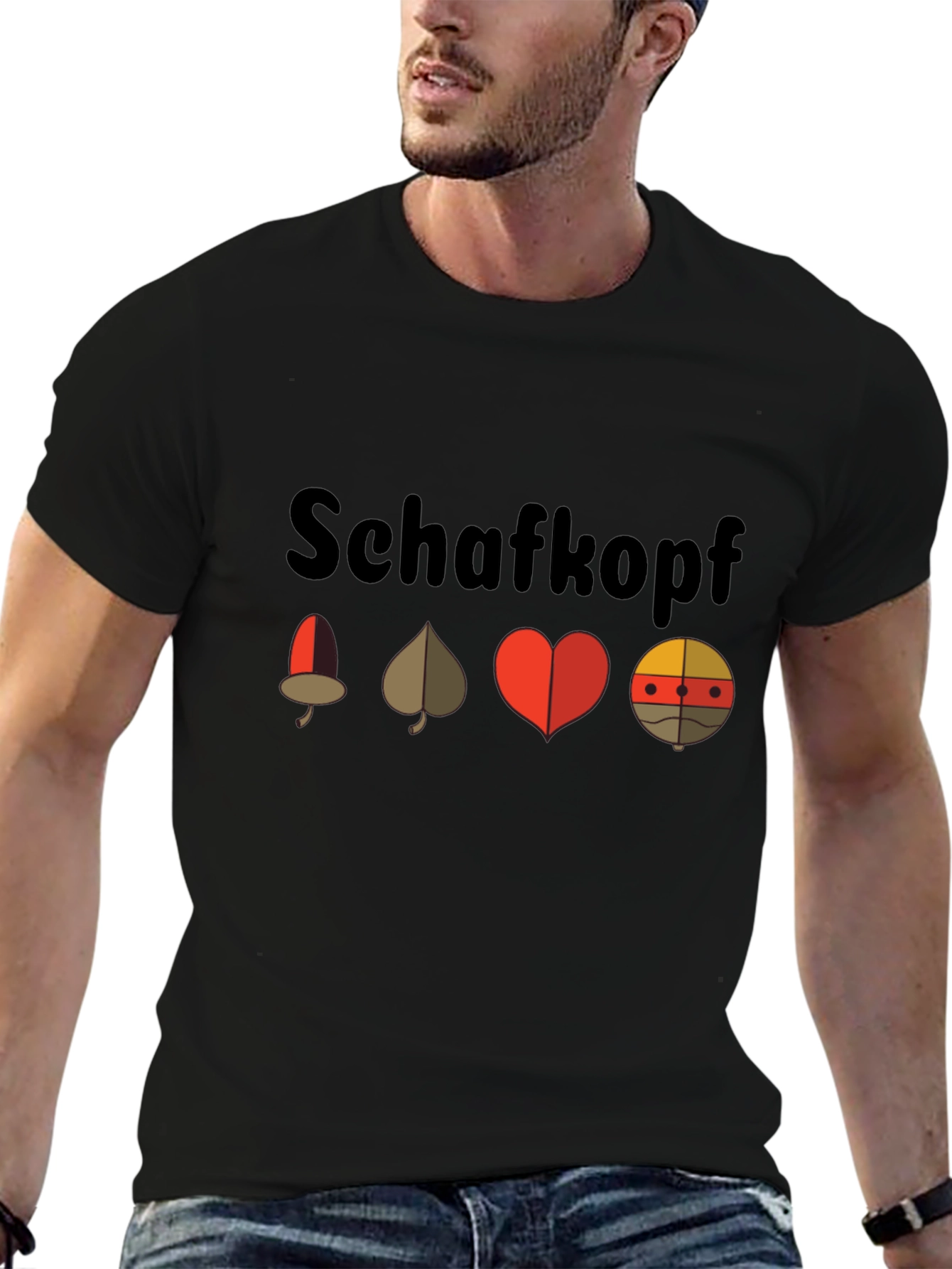 Schafkopf Card Game T-Shirt