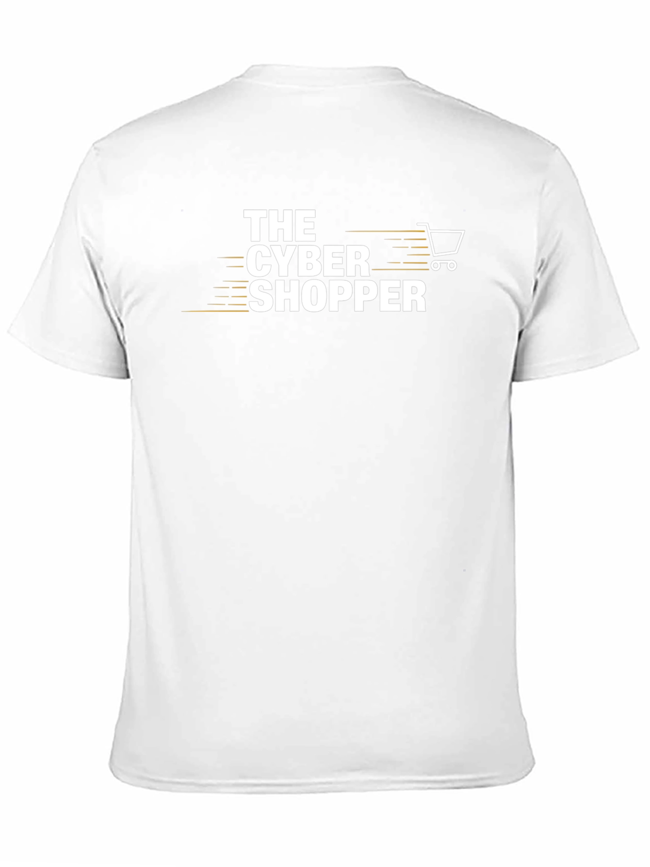 The Cyber Shopper Black Graphic T-Shirt