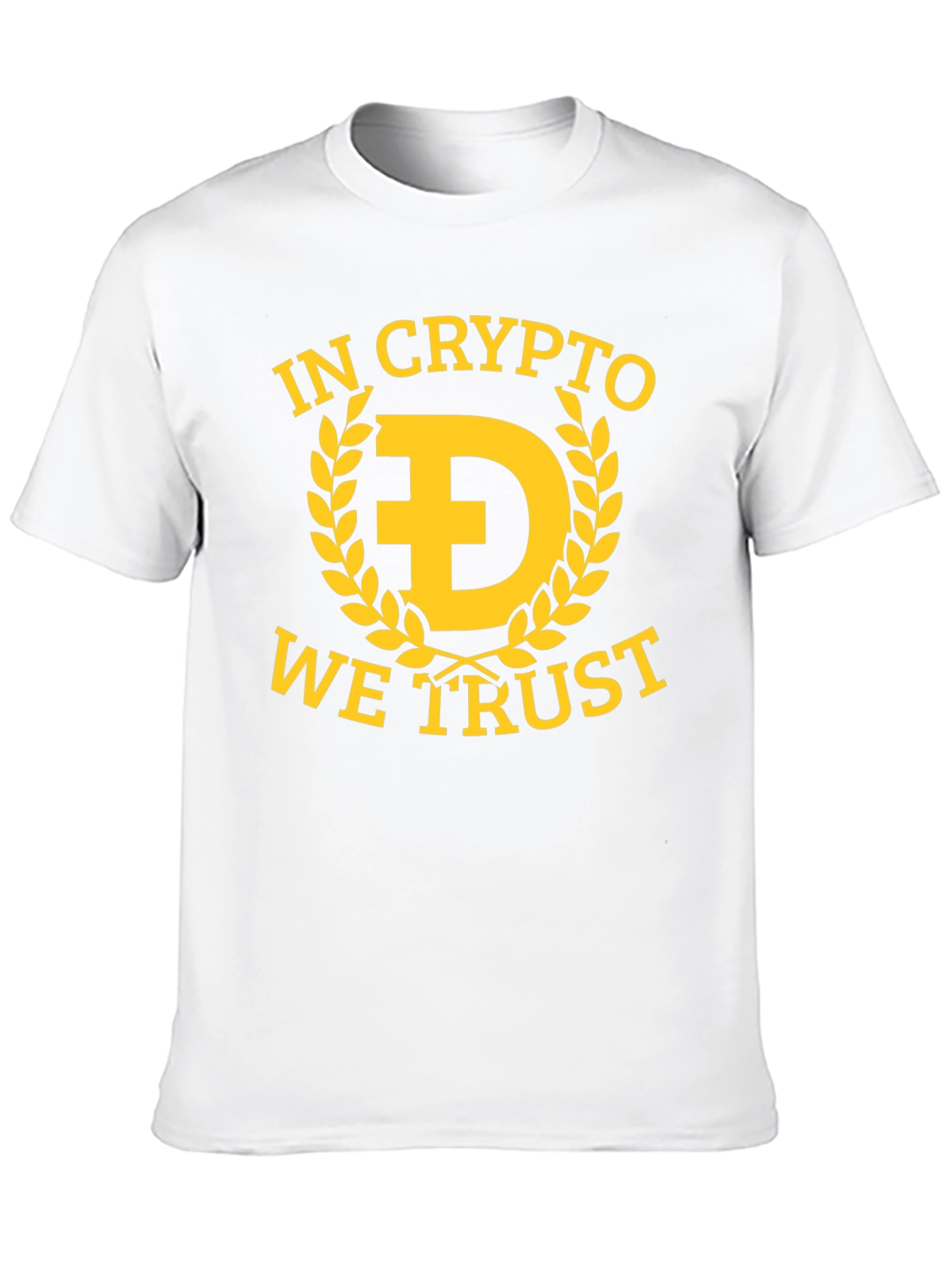 In Crypto We Trust T-Shirt - Dogecoin
