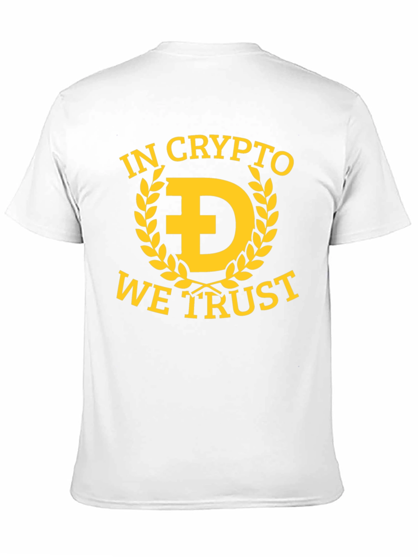 In Crypto We Trust T-Shirt - Dogecoin