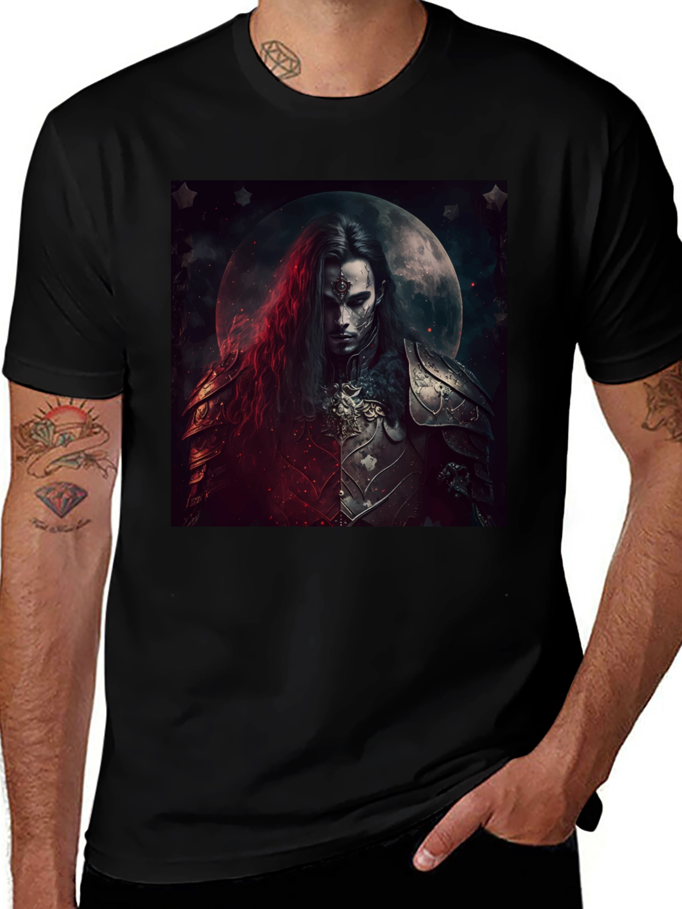 Vampire Knight Graphic Tee - Black T-Shirt