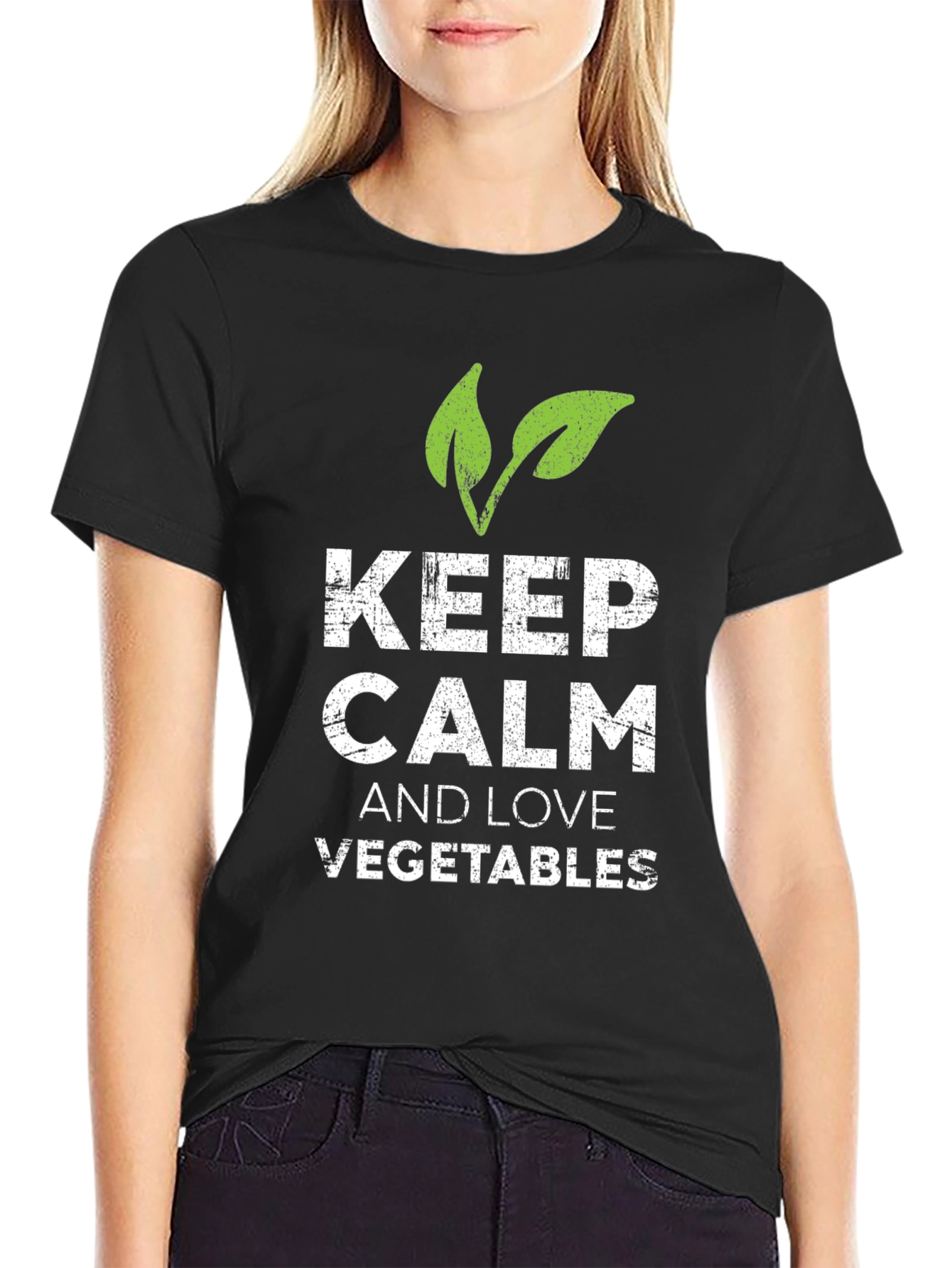 Keep Calm Love Vegetables T-Shirt