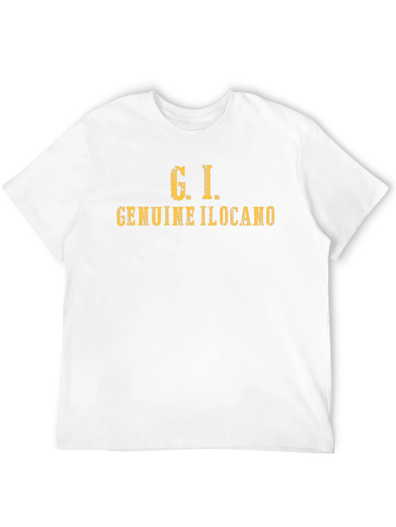 G.I. Genuine Ilocano Black T-Shirt