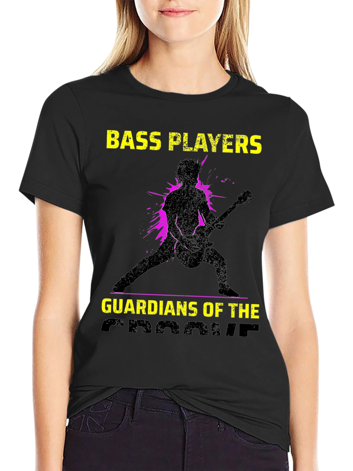 Bass Players Guardians of the Groove T-Shirt