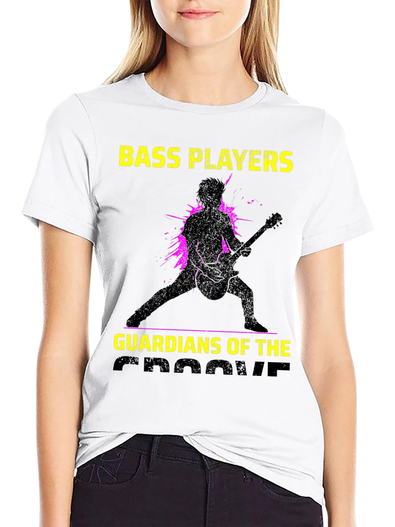 Bass Players Guardians of the Groove T-Shirt