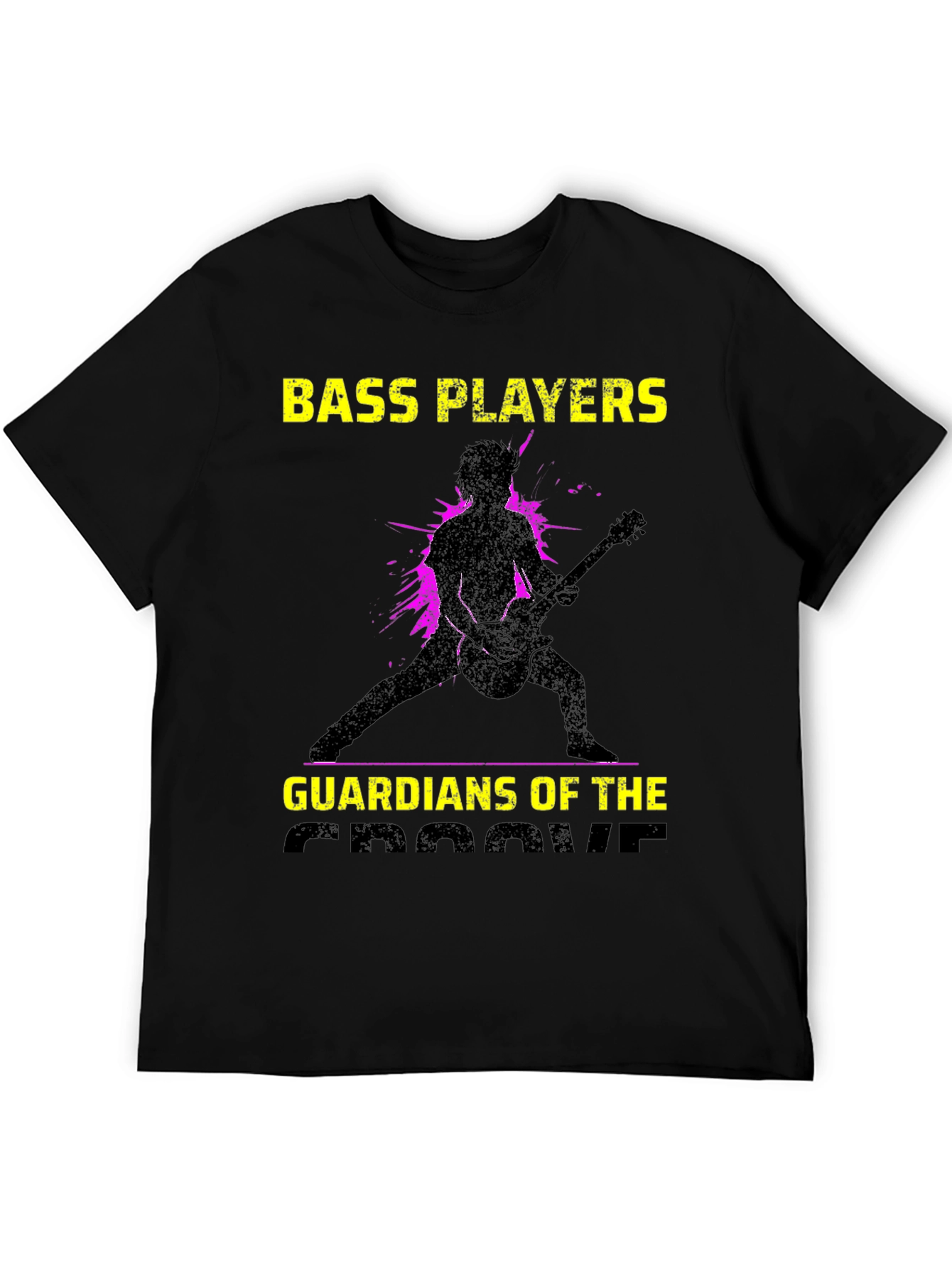 Bass Players Guardians of the Groove T-Shirt