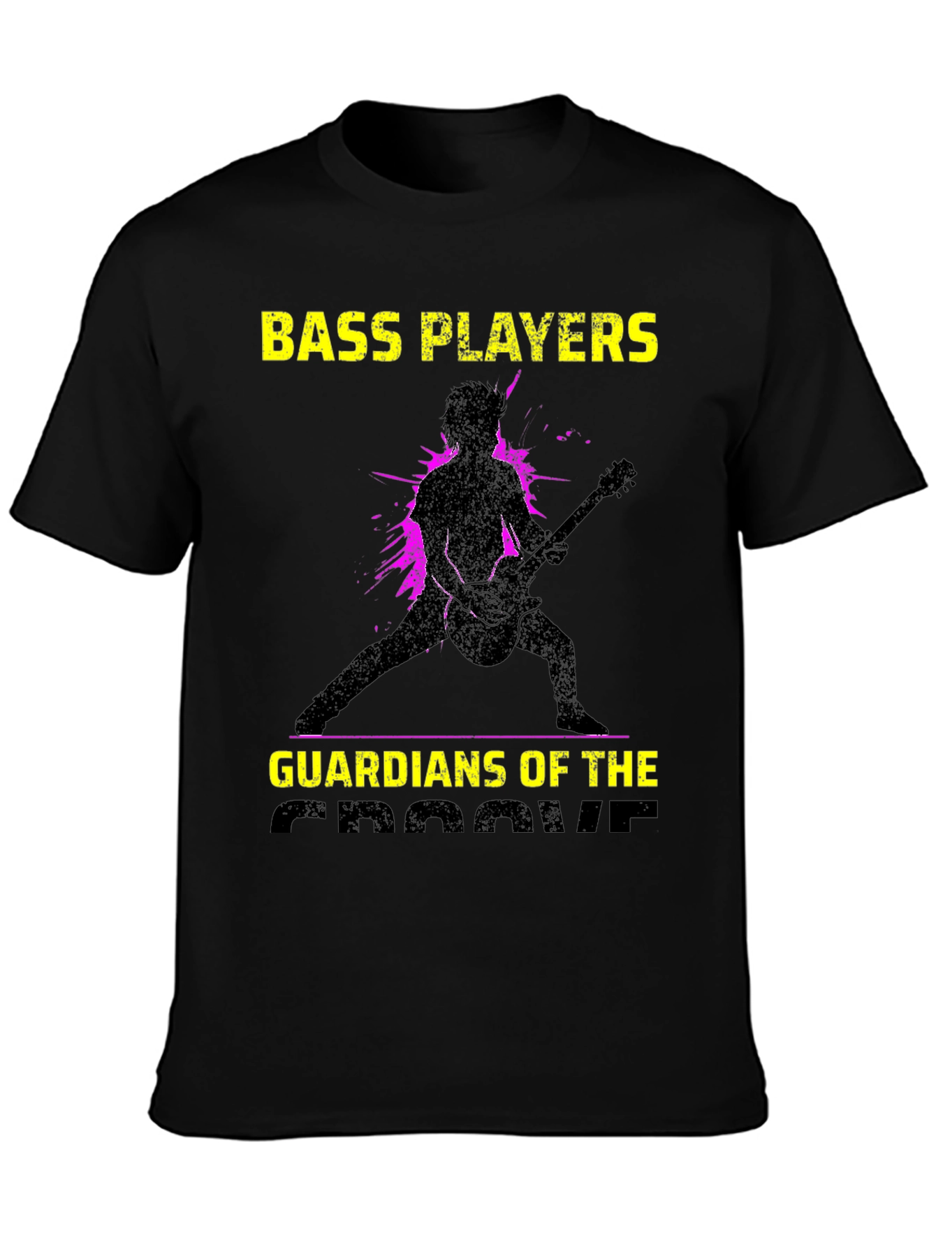Bass Players Guardians of the Groove T-Shirt