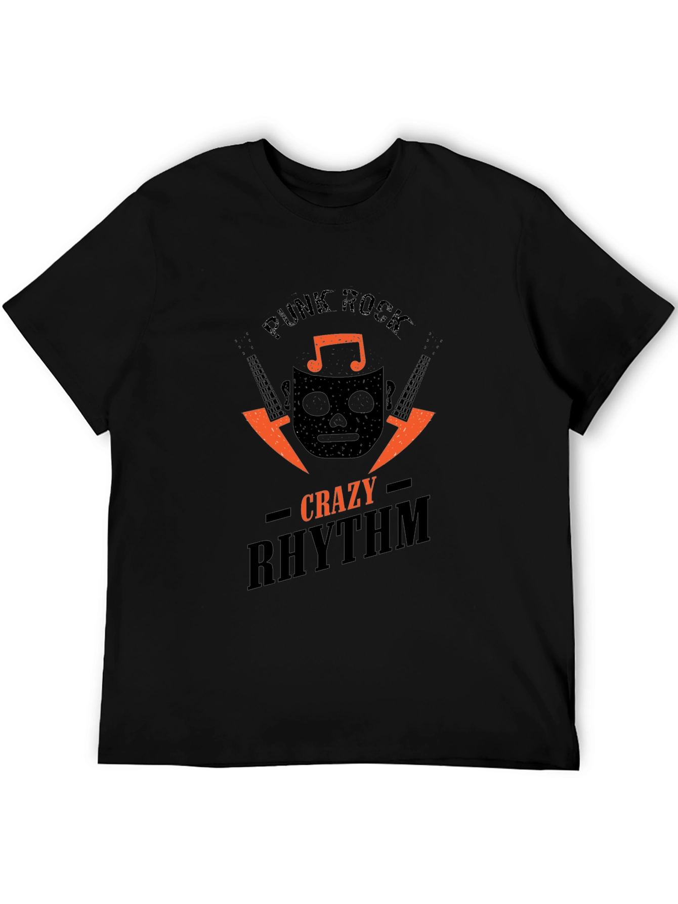 Punk Rock Crazy Rhythm Graphic Tee