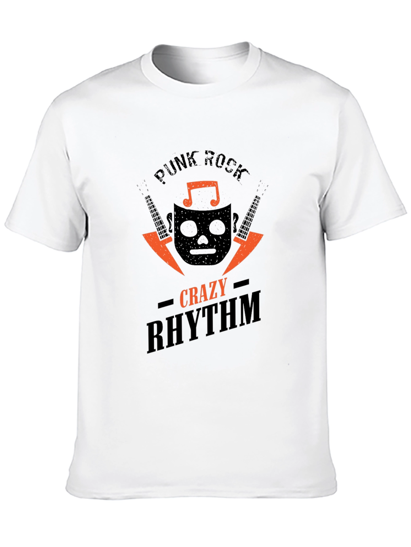 Punk Rock Crazy Rhythm Graphic Tee