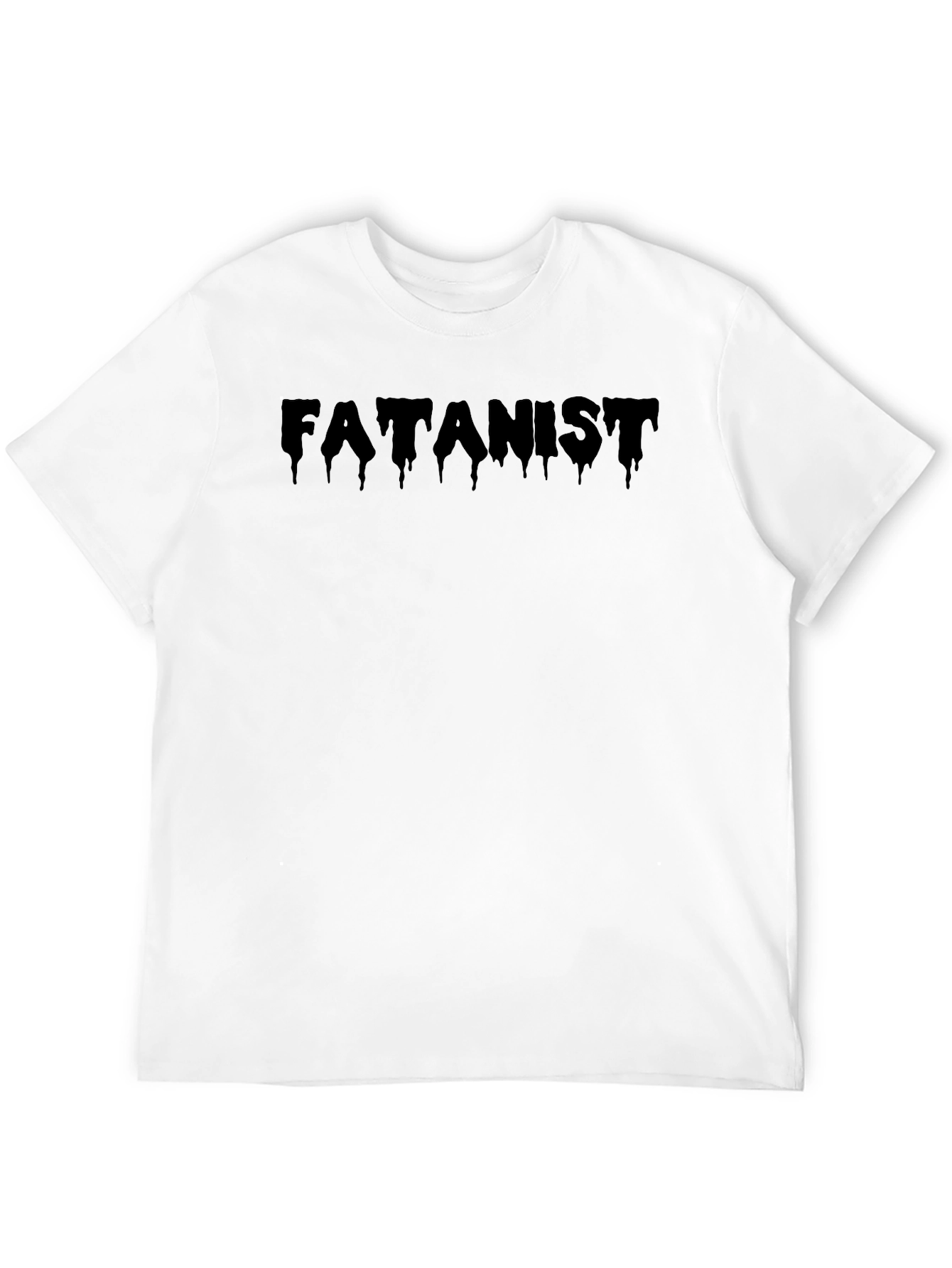 FATANIST Graphic T-Shirt - Black