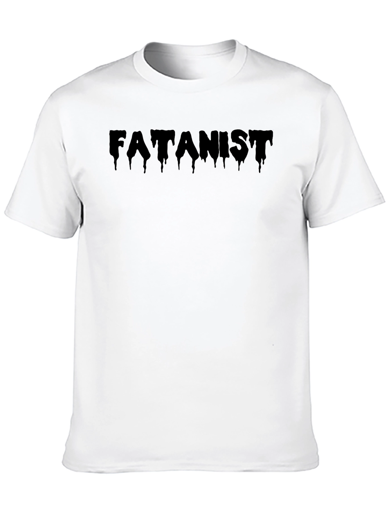 FATANIST Graphic T-Shirt - Black