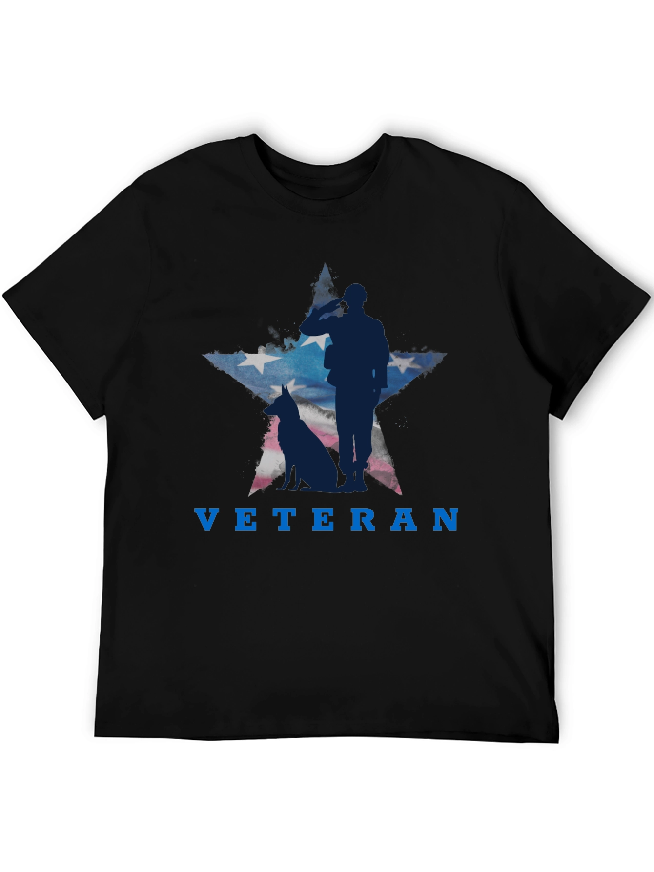 Veteran Tribute T-Shirt - Patriotic Design
