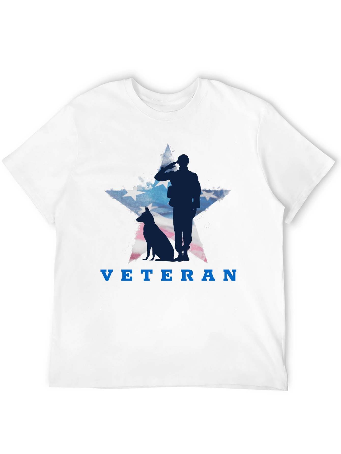 Veteran Tribute T-Shirt - Patriotic Design