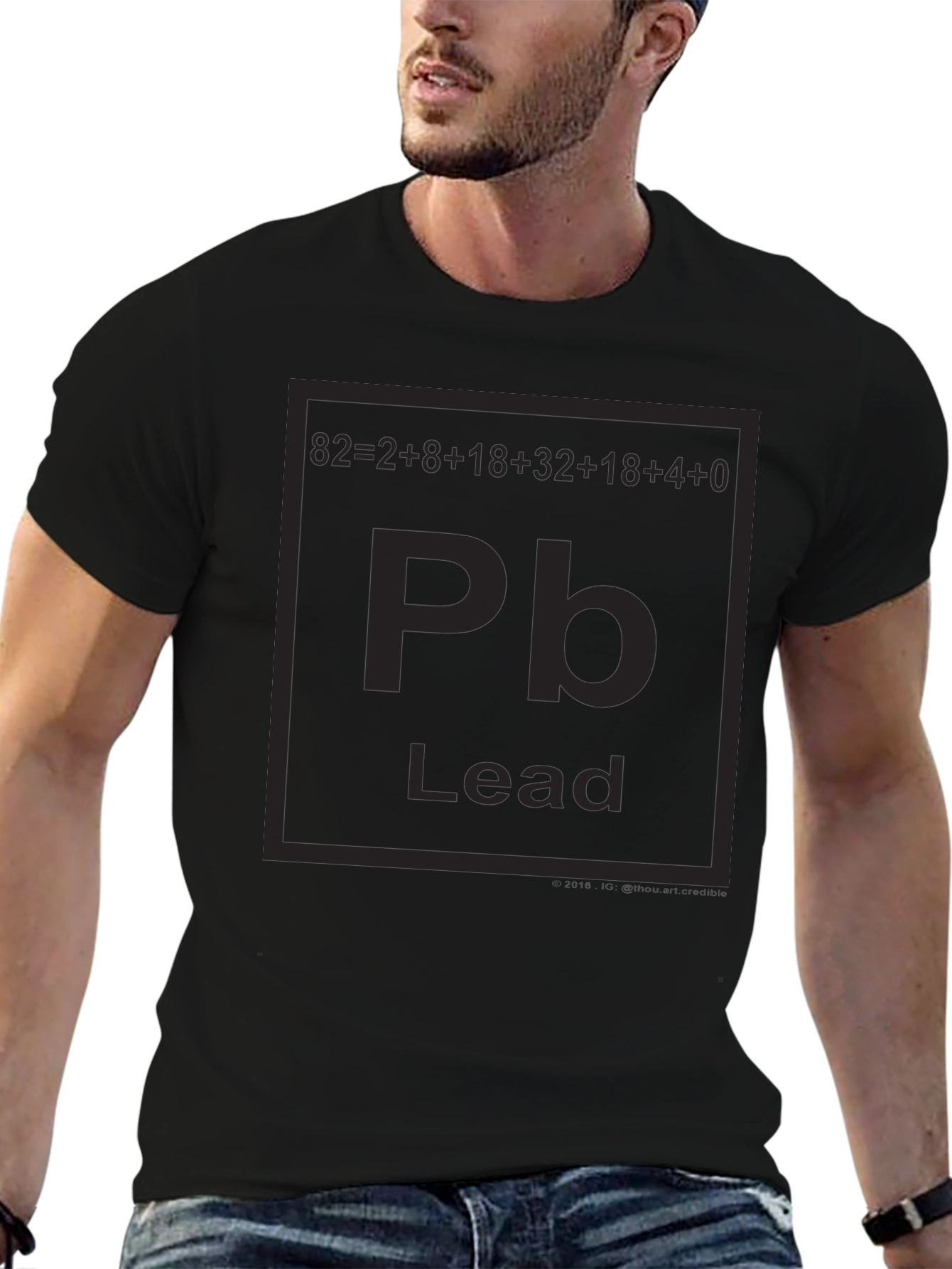 Lead Element Periodic Table T-Shirt