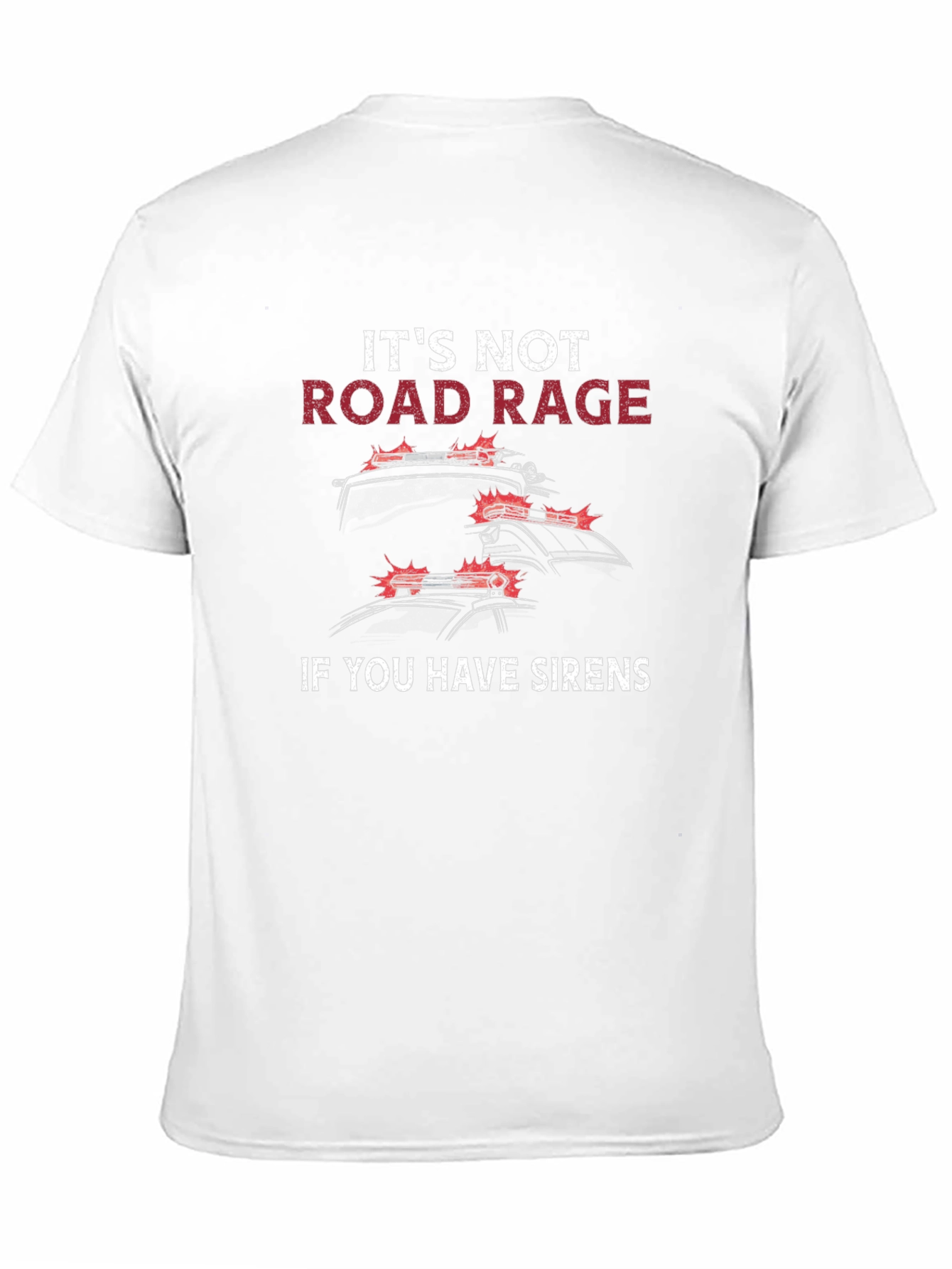 Road Rage Sirens Graphic Tee - Black