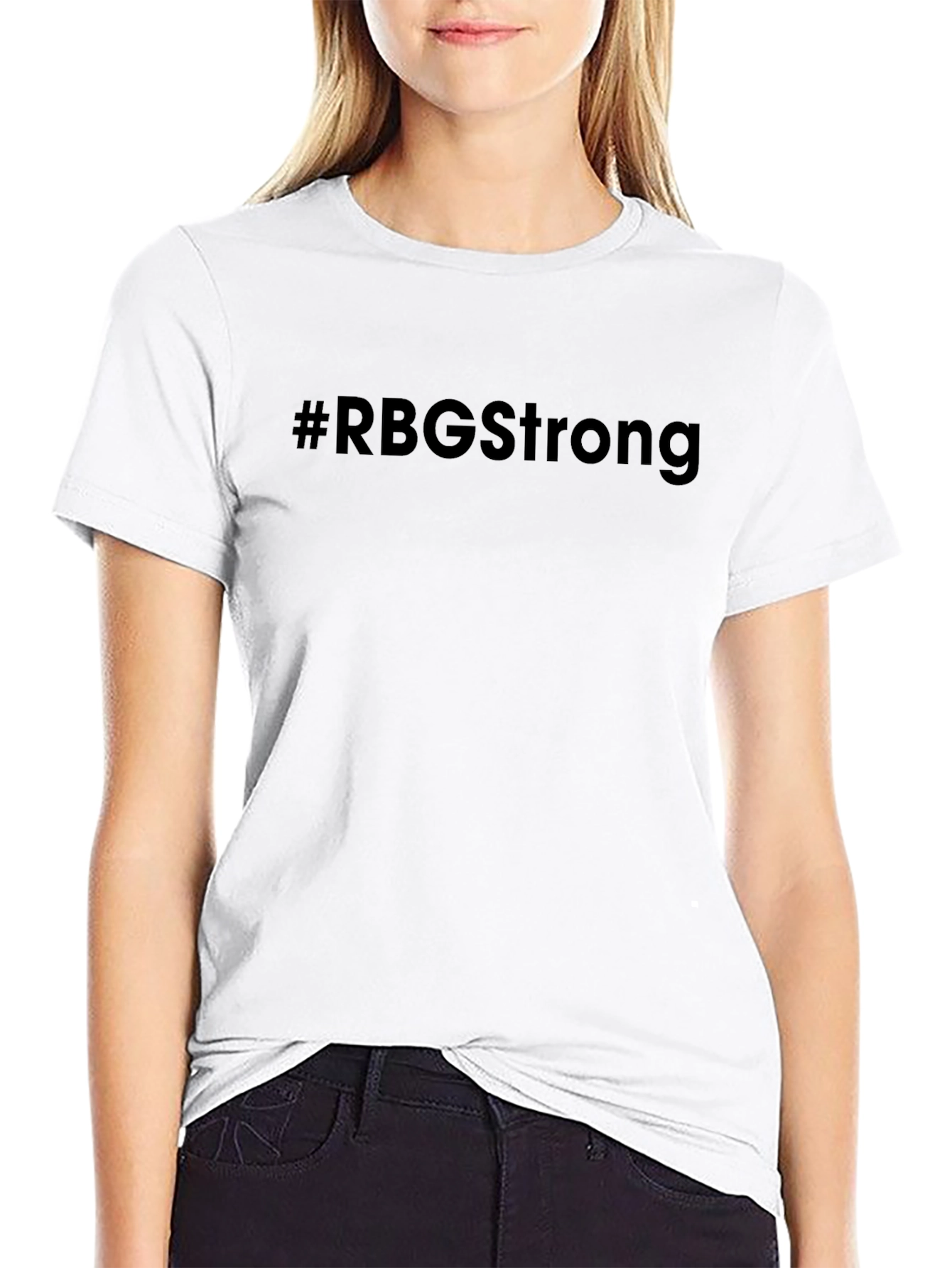 #RBGStrong Black Tee - Political Statement Shirt