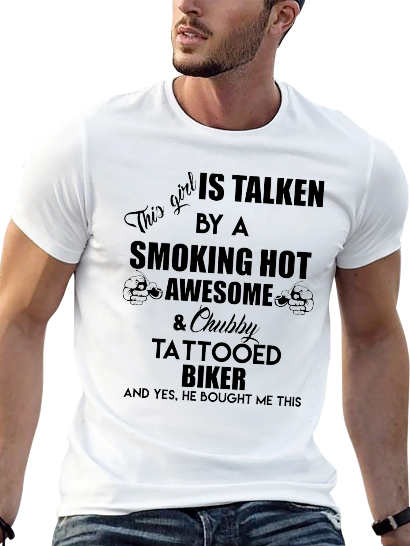 This Girl Taken By A Smoking Hot Biker T-Shirt