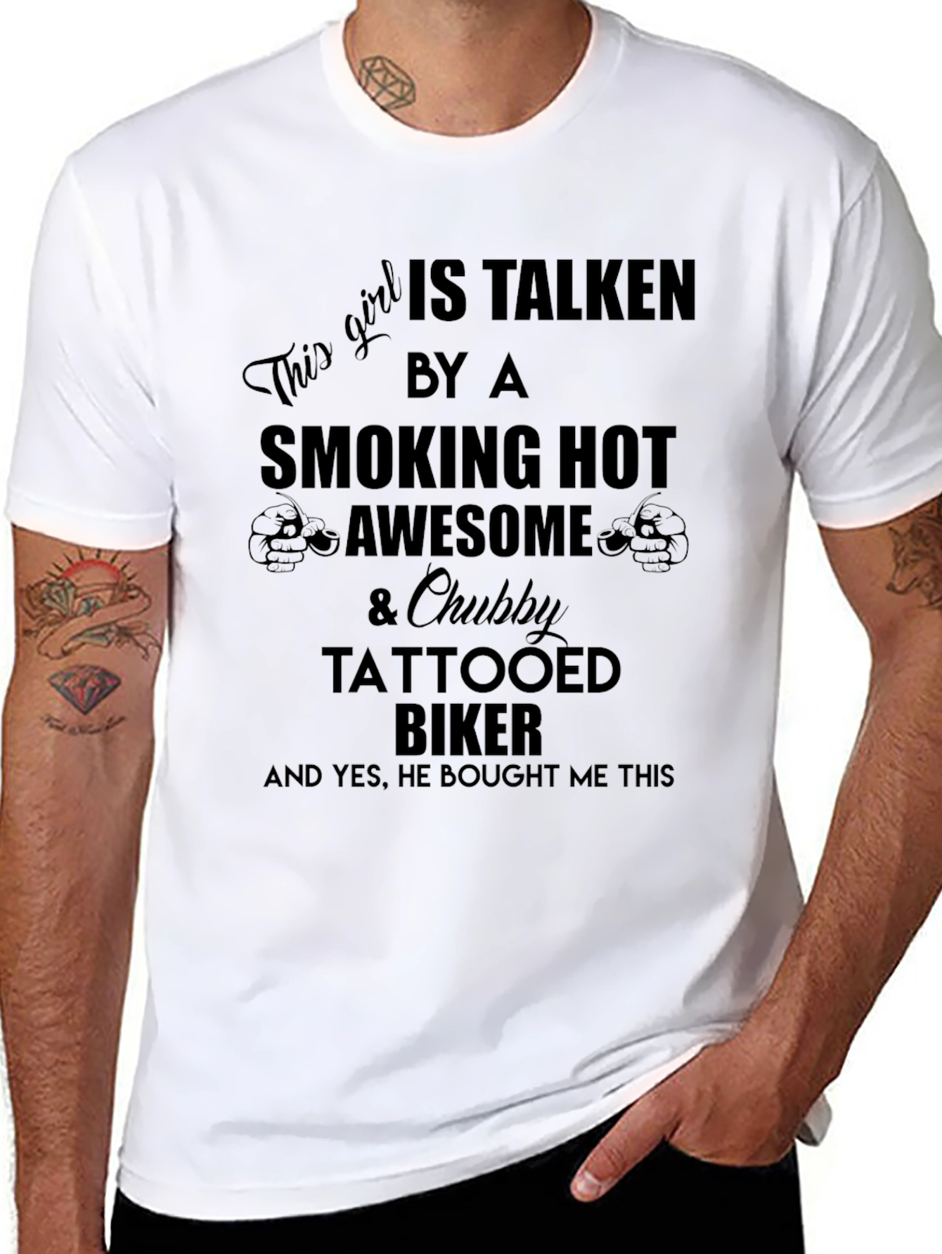 This Girl Taken By A Smoking Hot Biker T-Shirt