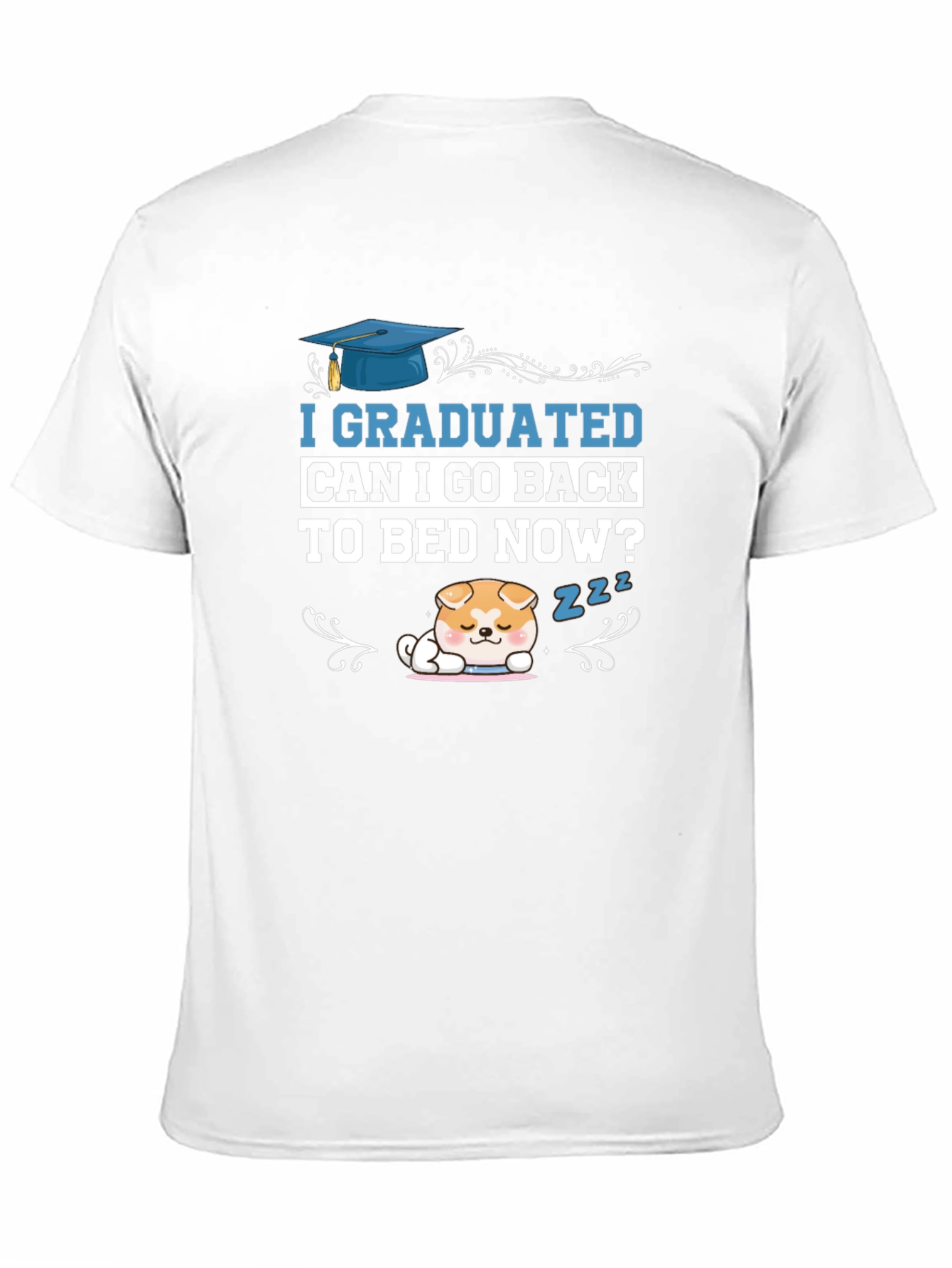 Graduated Can I Go Back To Bed T-Shirt