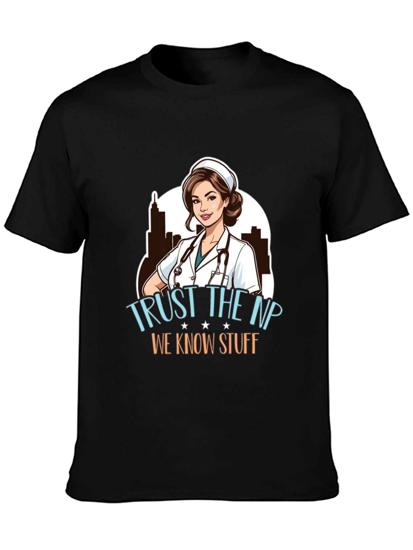 Trust the NP Nurse Practitioner Graphic T-Shirt