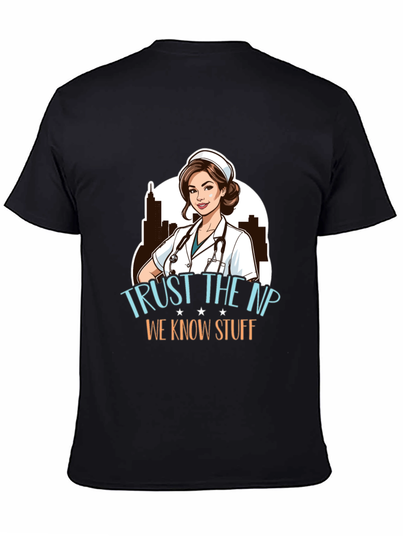 Trust the NP Nurse Practitioner Graphic T-Shirt