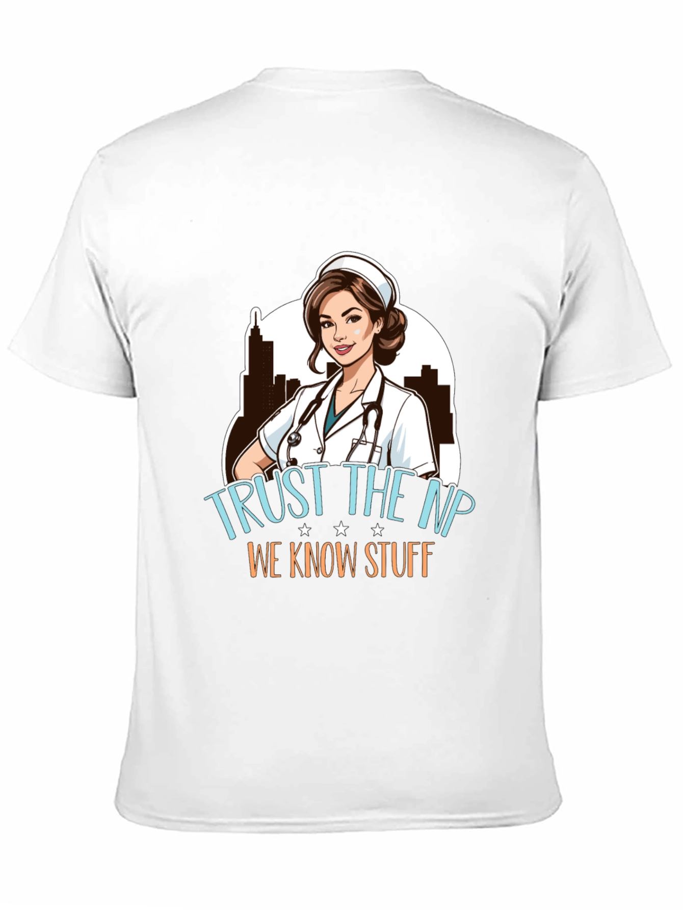 Trust the NP Nurse Practitioner Graphic T-Shirt