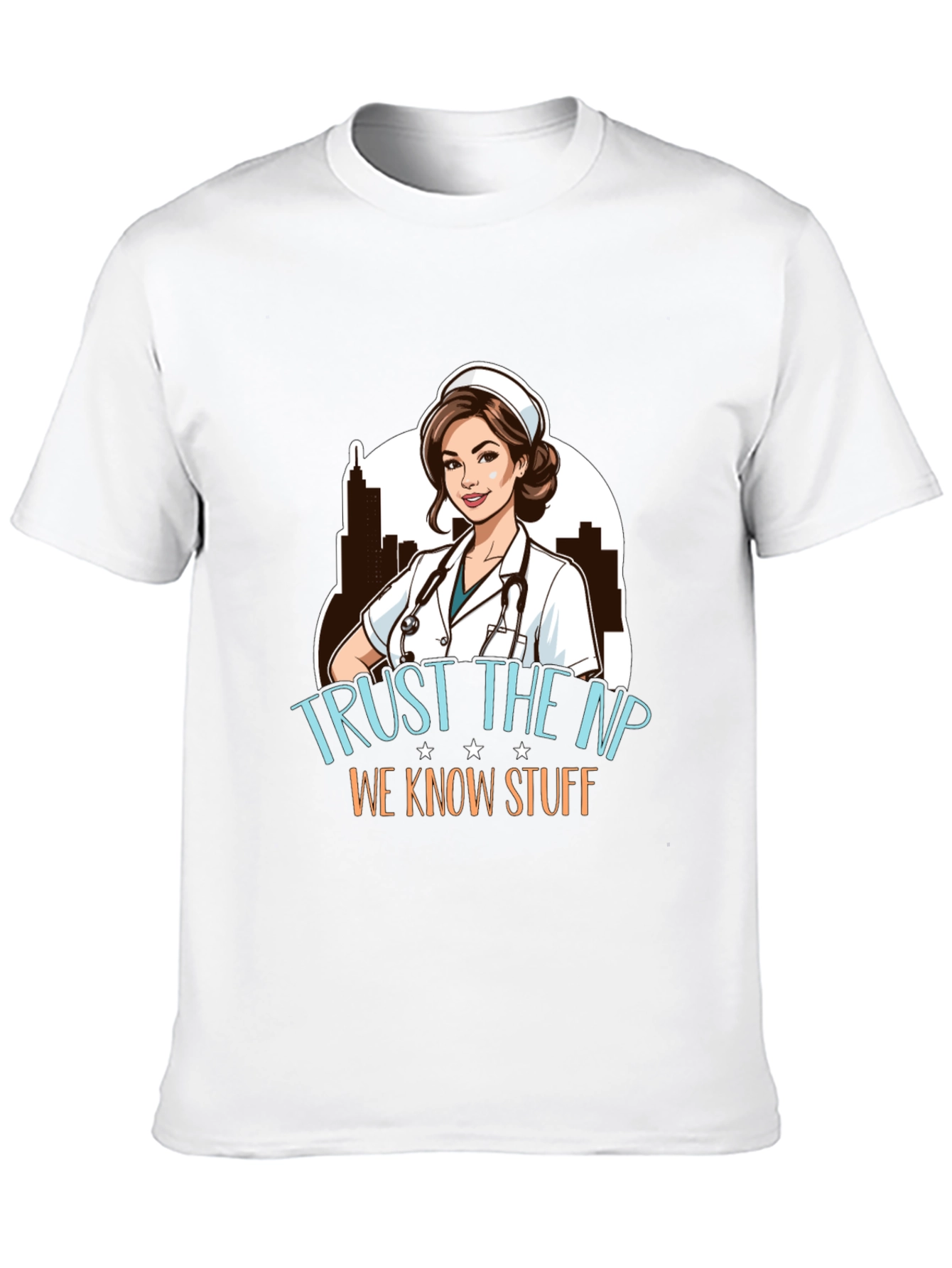 Trust the NP Nurse Practitioner Graphic T-Shirt