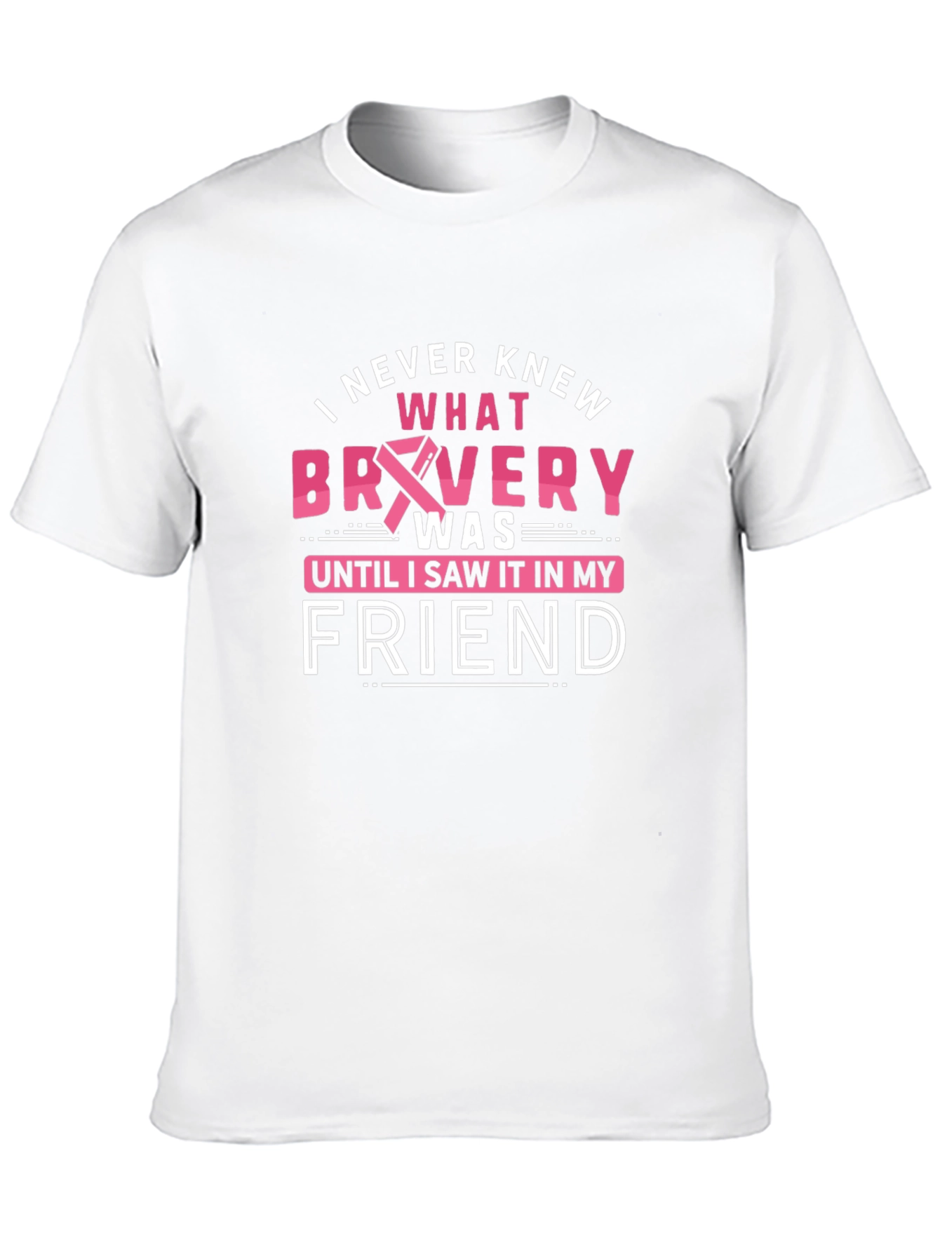 Bravery Breast Cancer Awareness T-Shirt