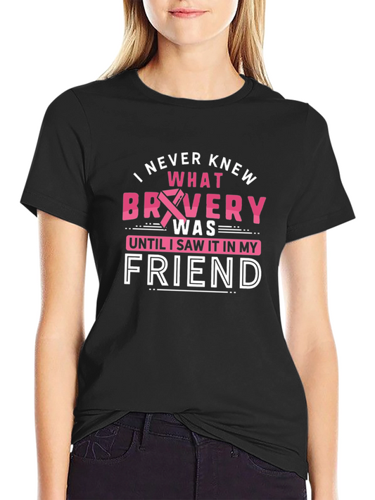 Bravery Breast Cancer Awareness T-Shirt
