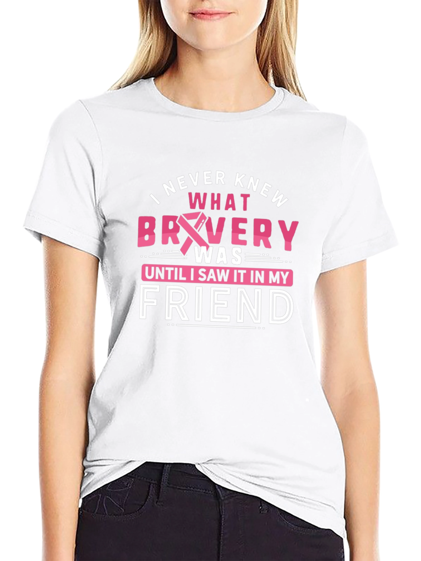 Bravery Breast Cancer Awareness T-Shirt