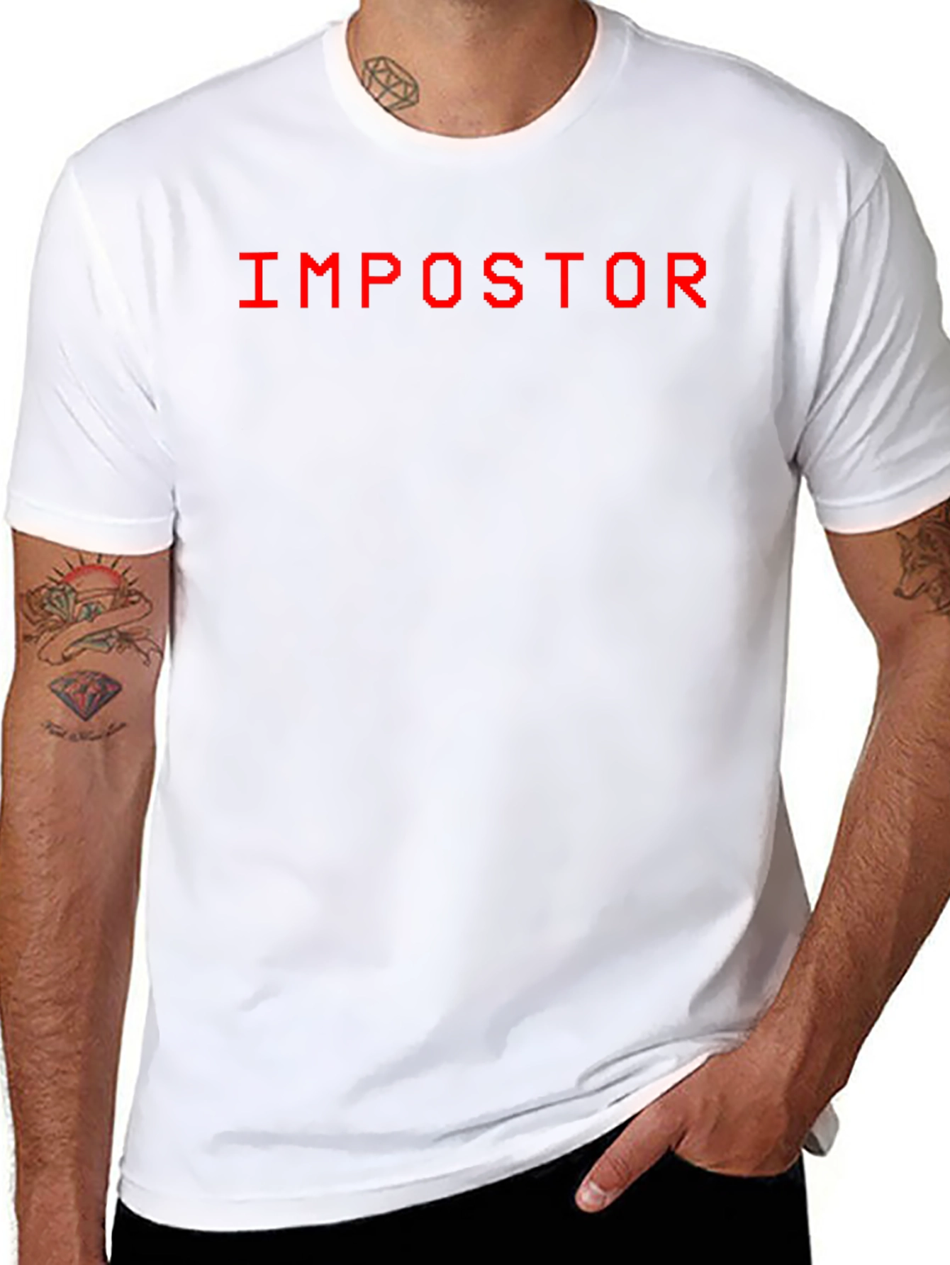 Impostor Graphic Tee - Among Us Inspired