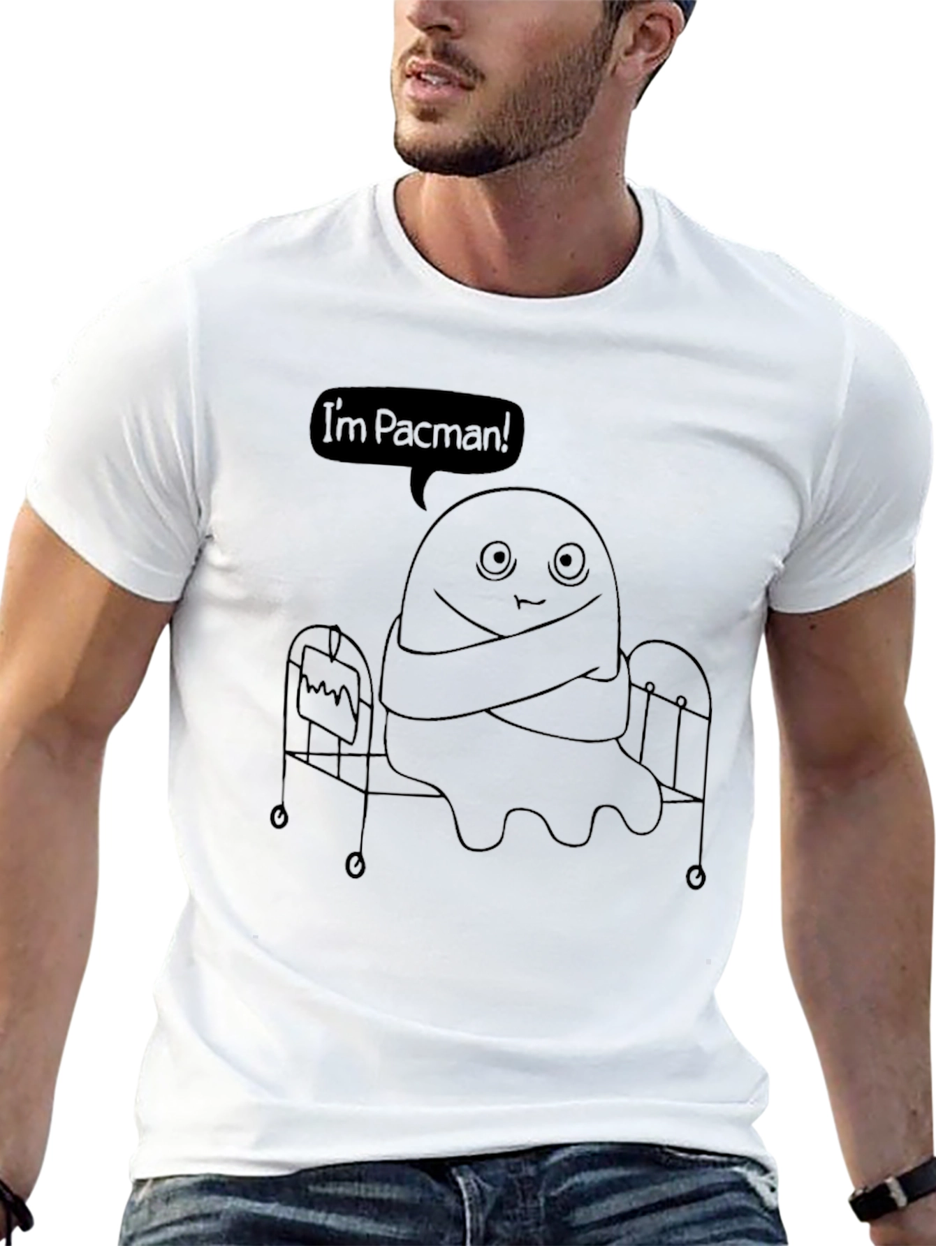 Im Pacman Black T-Shirt