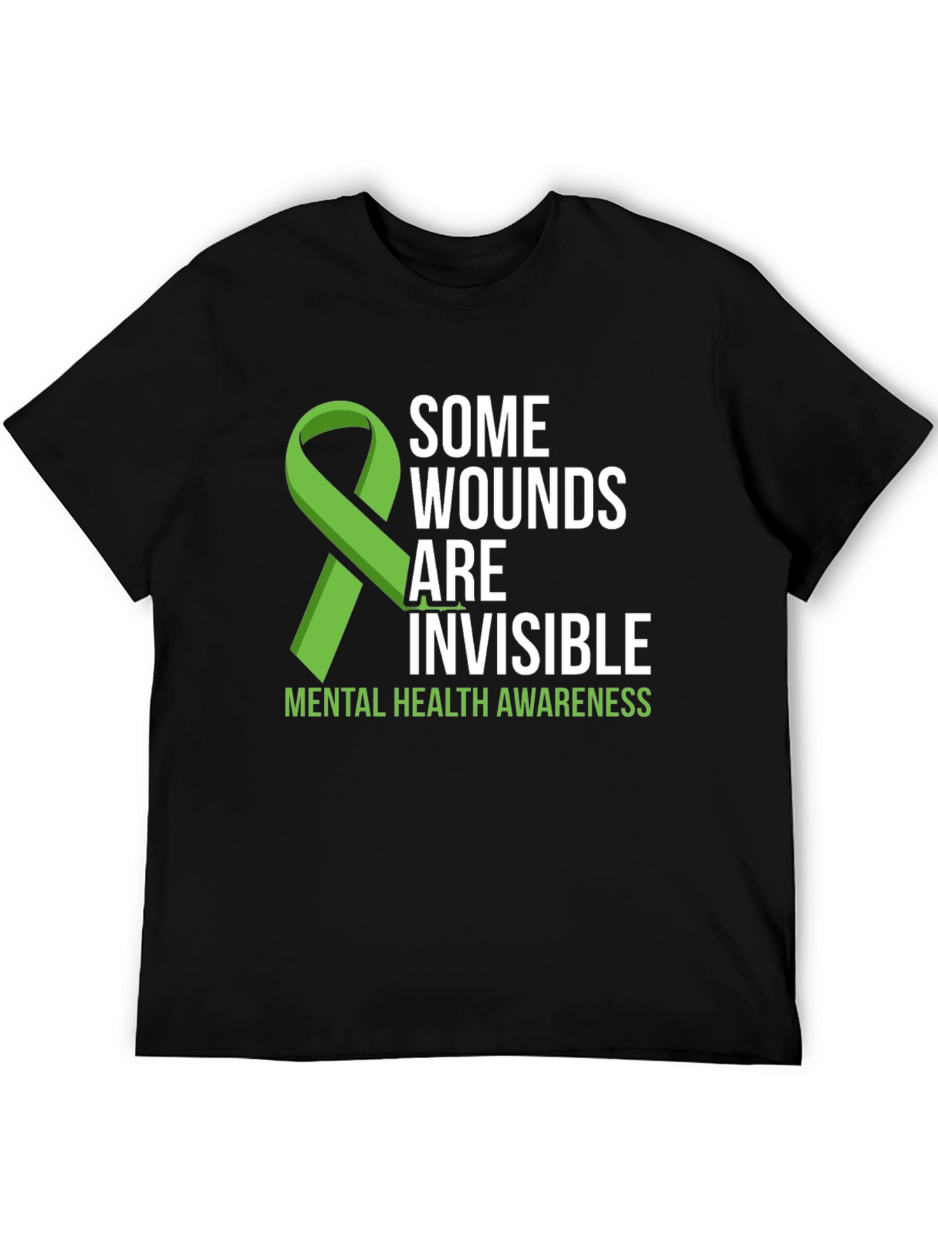 Mental Health Awareness Ribbon T-Shirt