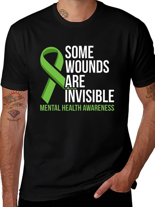 Mental Health Awareness Ribbon T-Shirt
