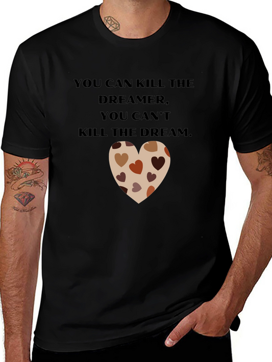Dreamer Heart T-Shirt - Inspirational Design