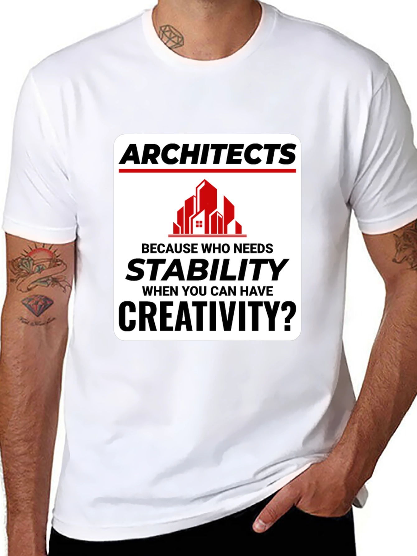 Architects Creativity T-Shirt - Stability vs. Creativity