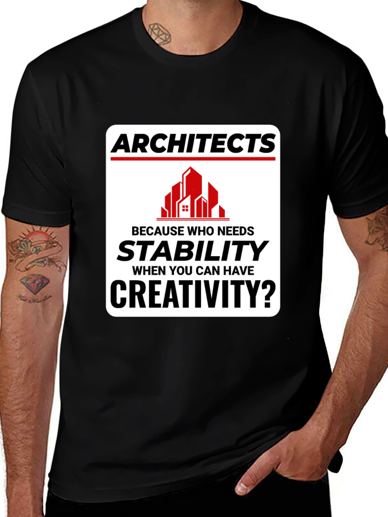 Architects Creativity T-Shirt - Stability vs. Creativity