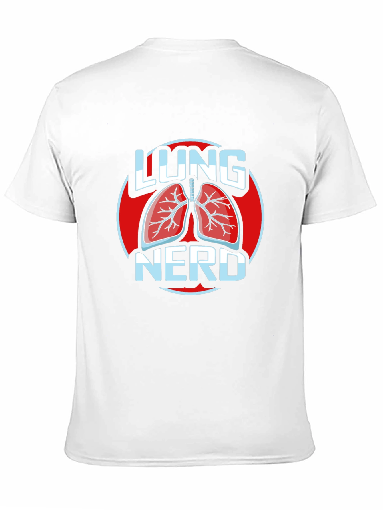 Lung Nerd T-Shirt - Anatomical Humor Tee