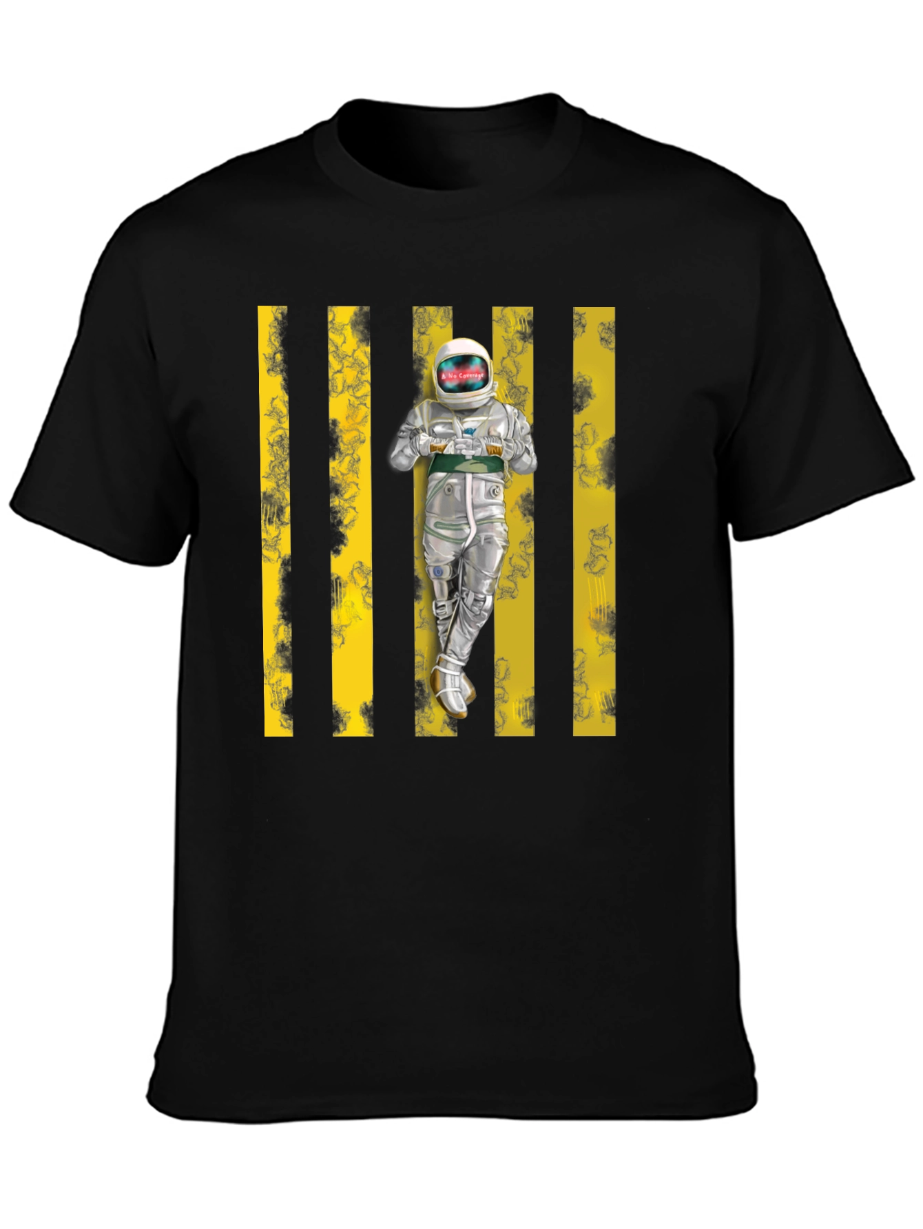 Astronaut Graphic T-Shirt - Unique Space Design