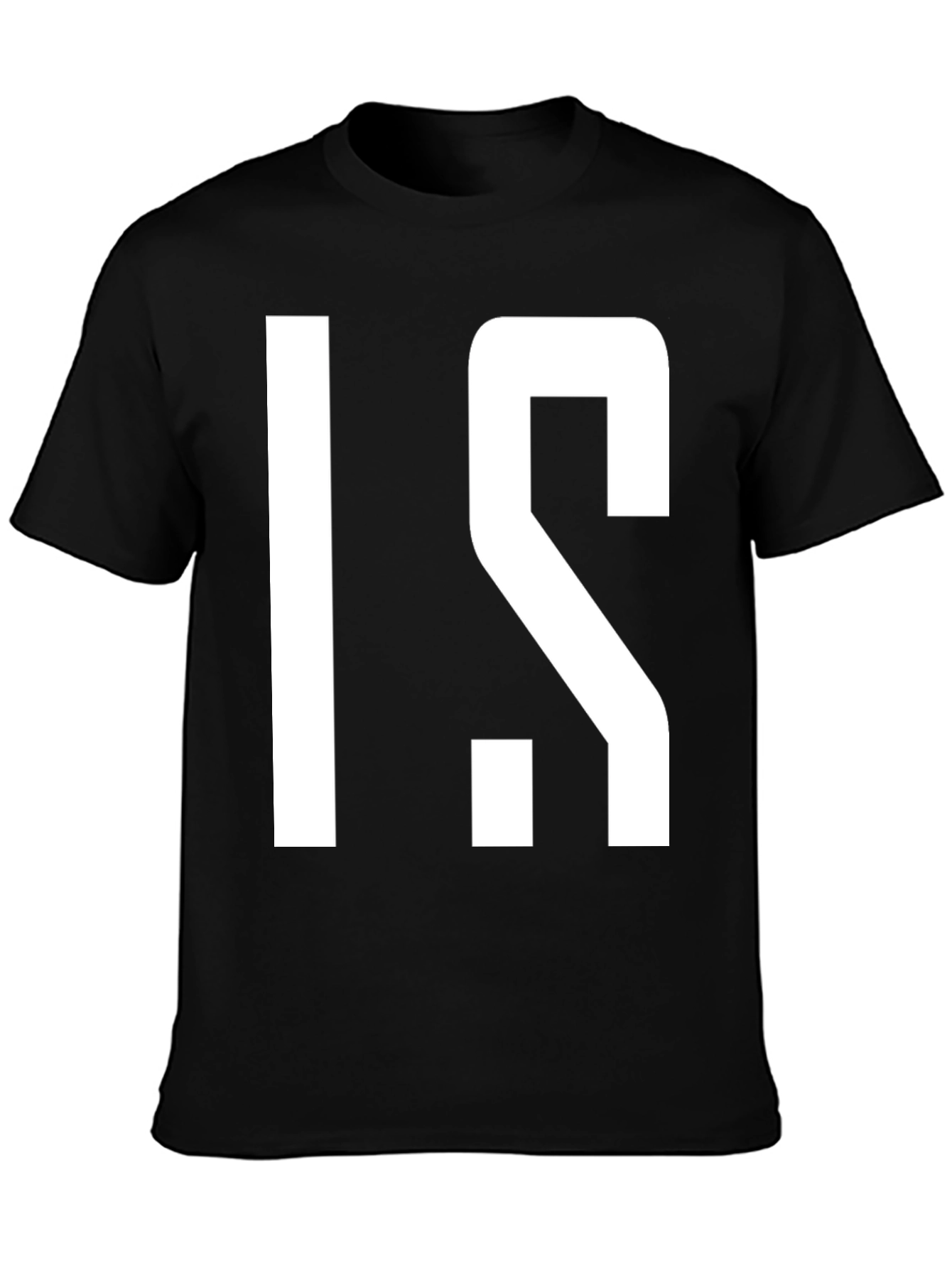Minimalist I.S. Black Graphic Tee