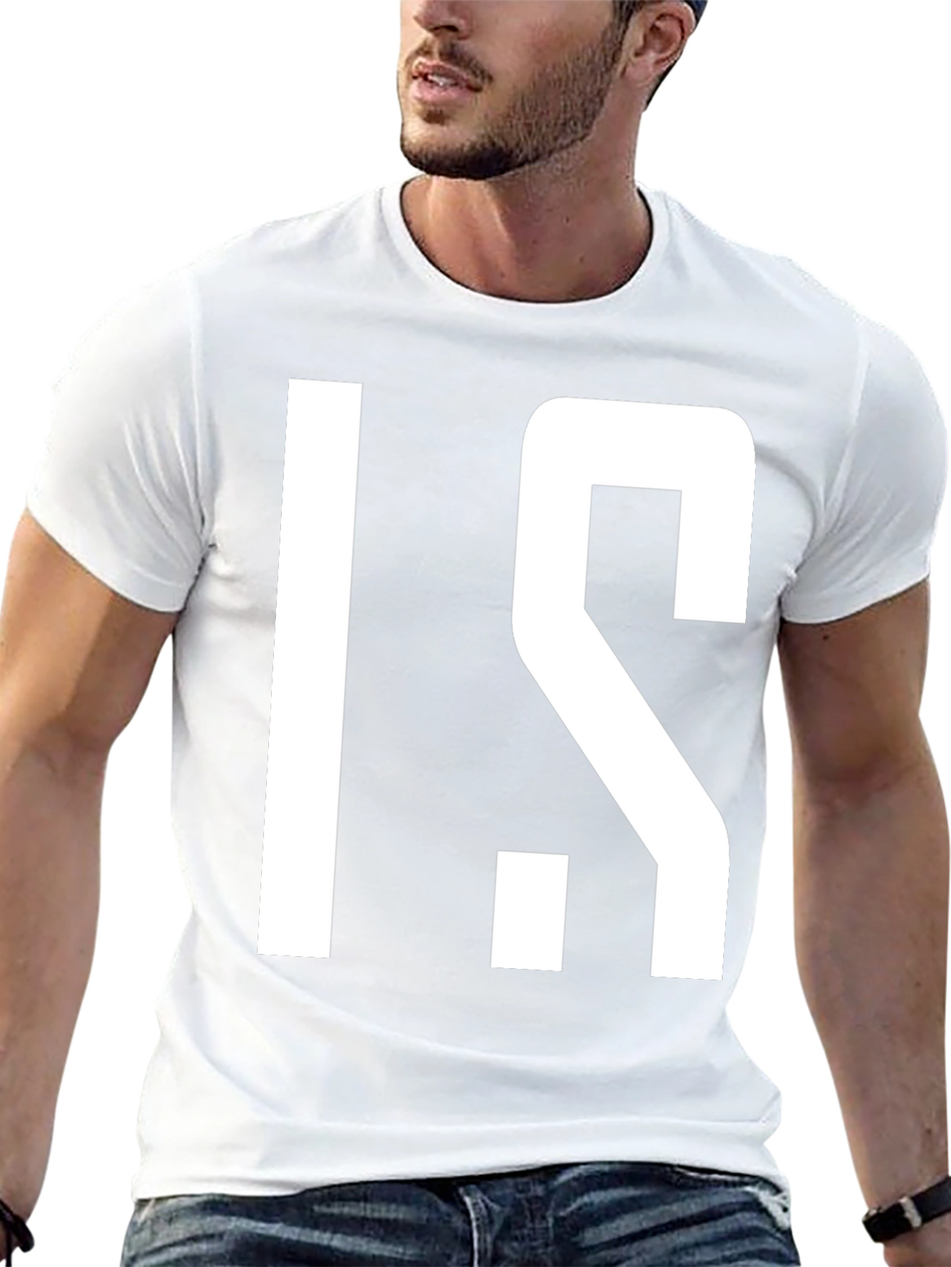 Minimalist I.S. Black Graphic Tee