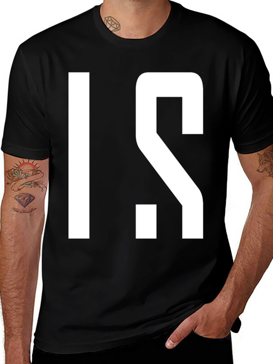 Minimalist I.S. Black Graphic Tee