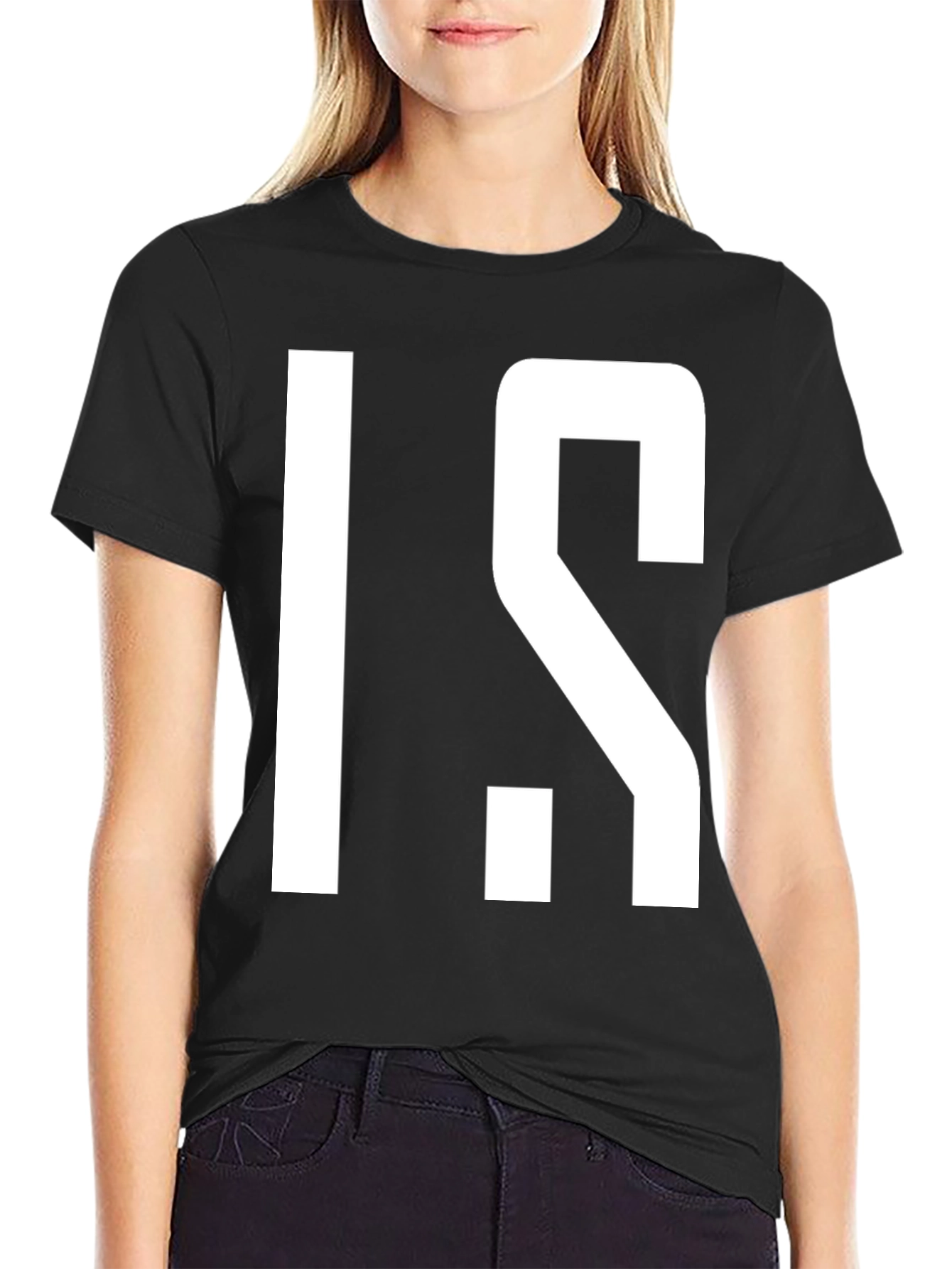 Minimalist I.S. Black Graphic Tee