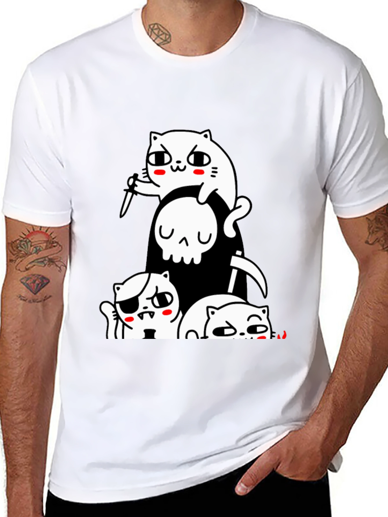 Grim Kitty T-Shirt