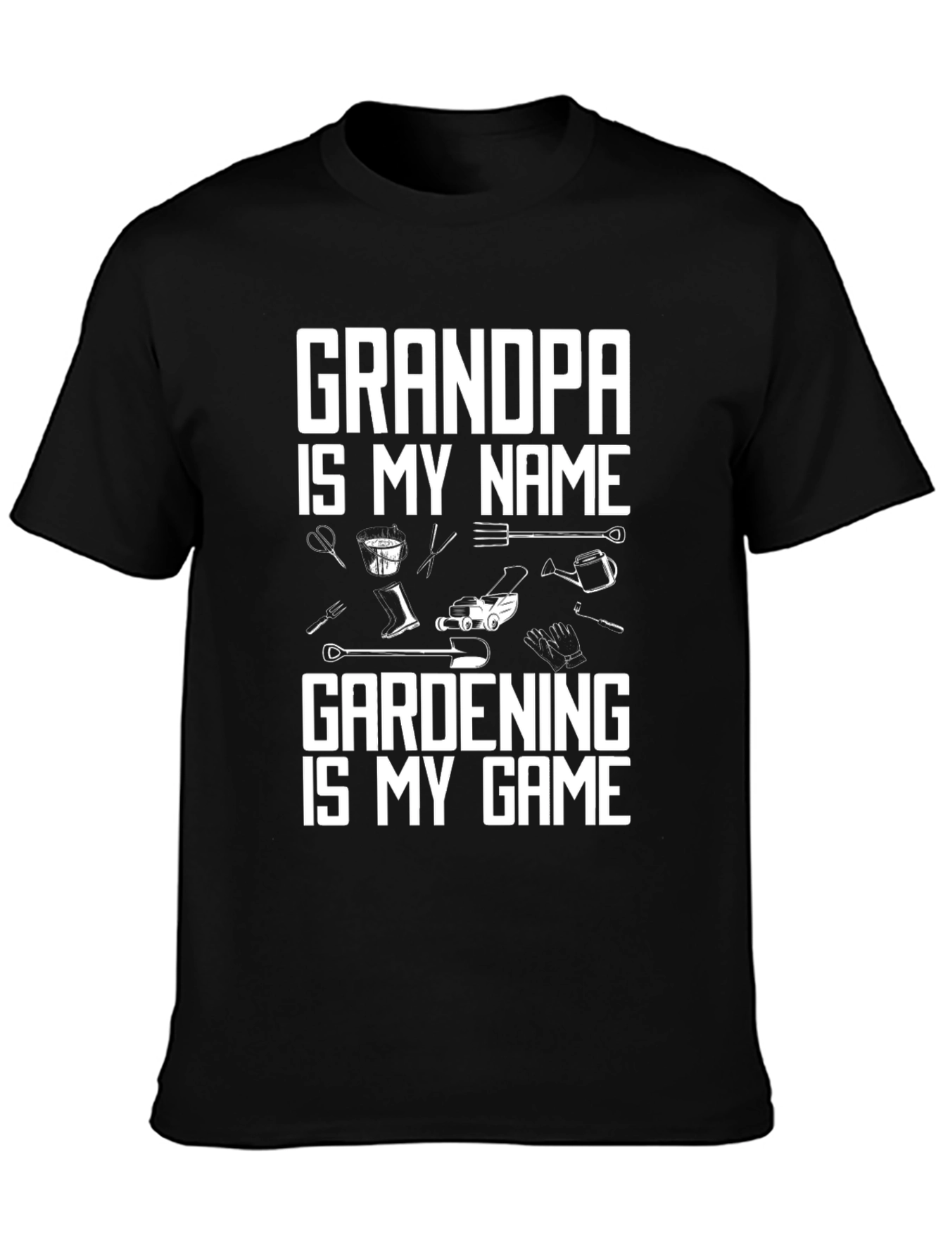 Grandpa Gardening T-Shirt - Novelty Graphic Tee
