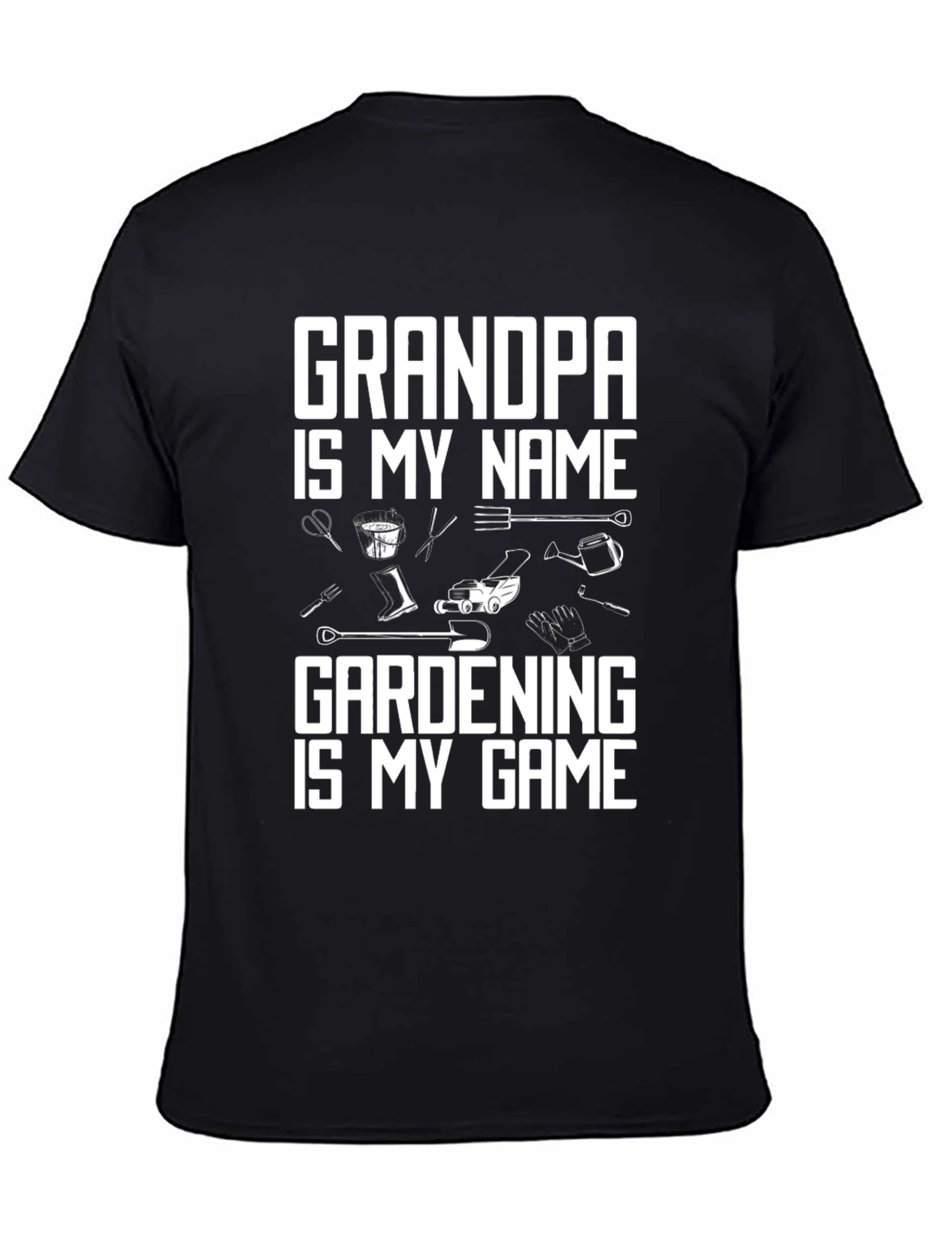 Grandpa Gardening T-Shirt - Novelty Graphic Tee