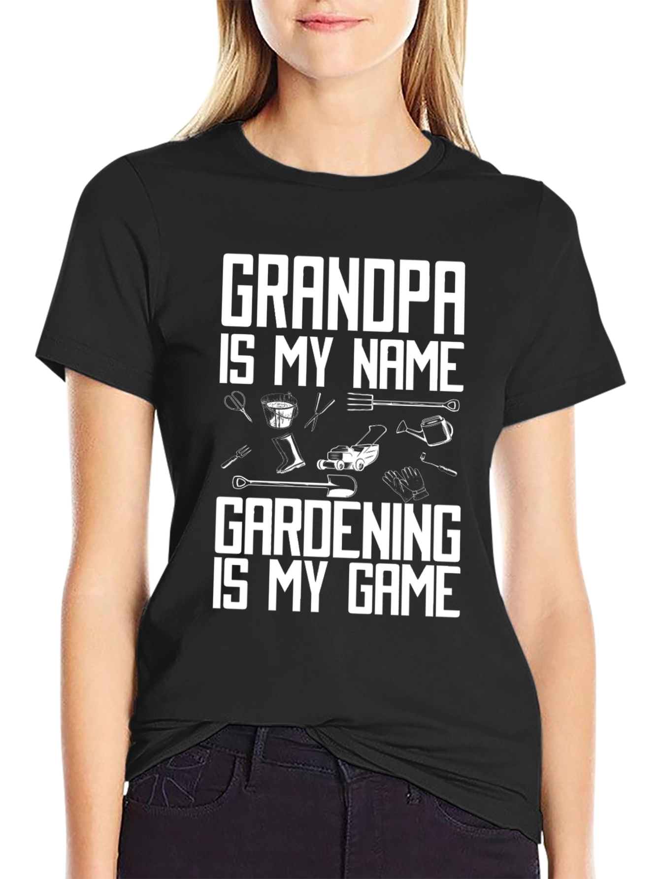 Grandpa Gardening T-Shirt - Novelty Graphic Tee
