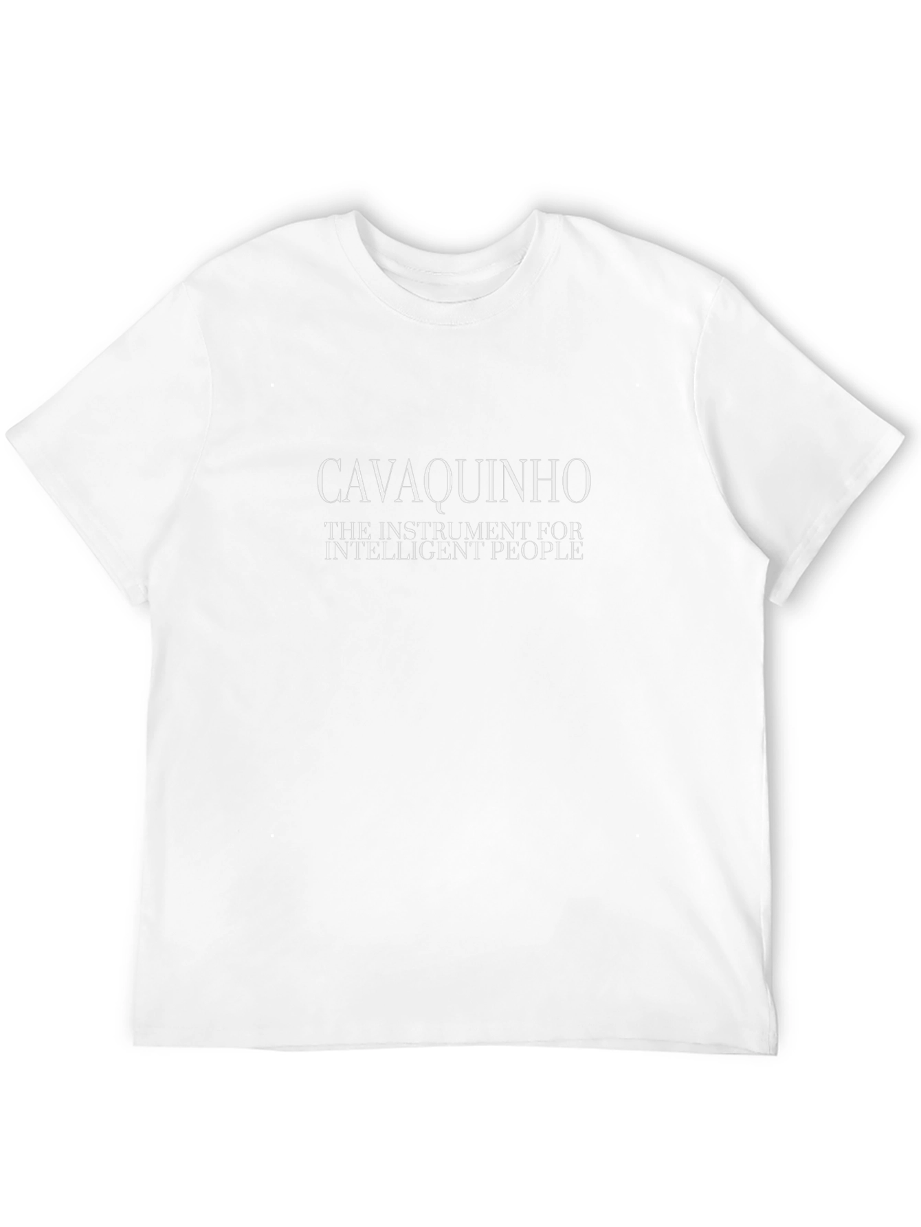 Cavaquinho T-Shirt - Instrument for Intelligent People Tee